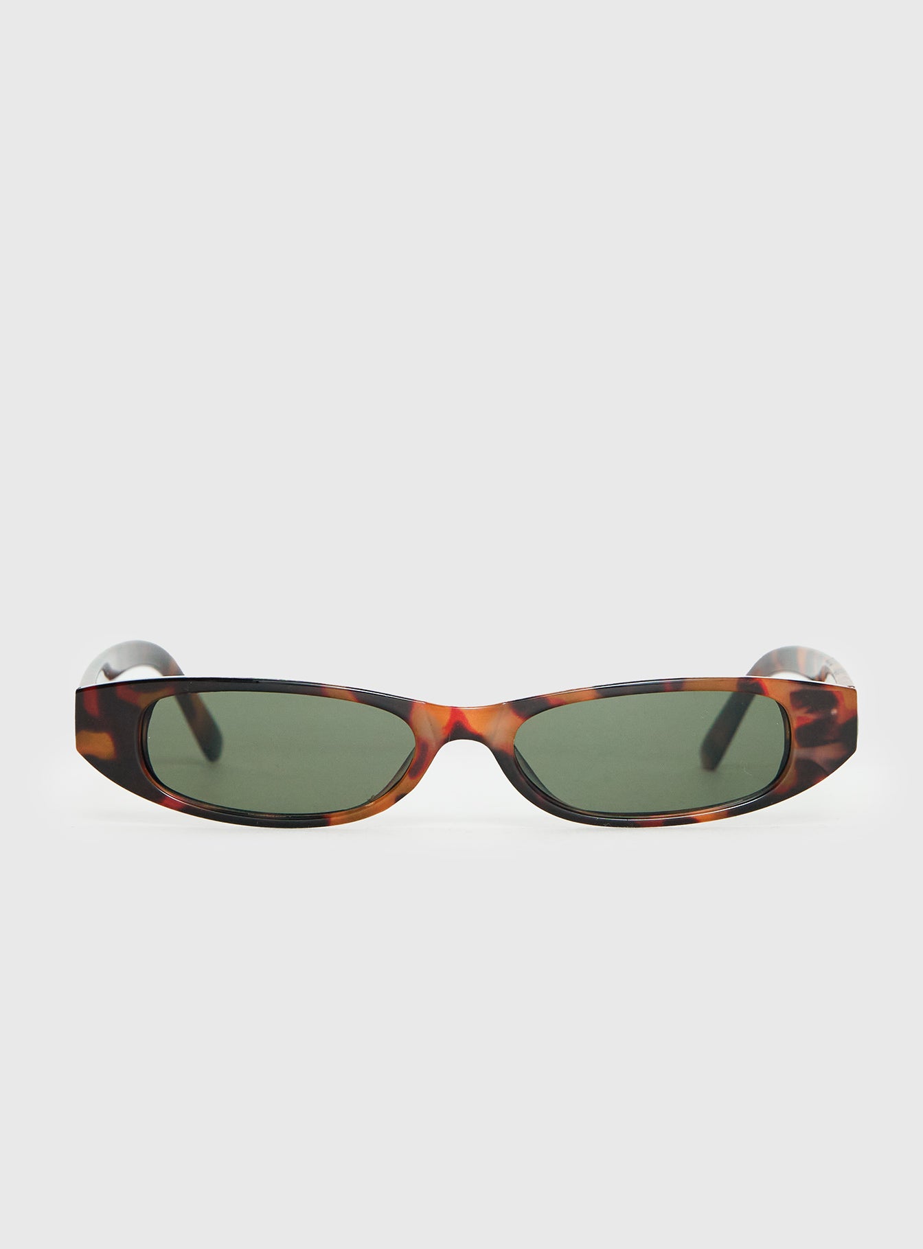 Alternative view of Bowery Slim Sunglasses Tort / Green