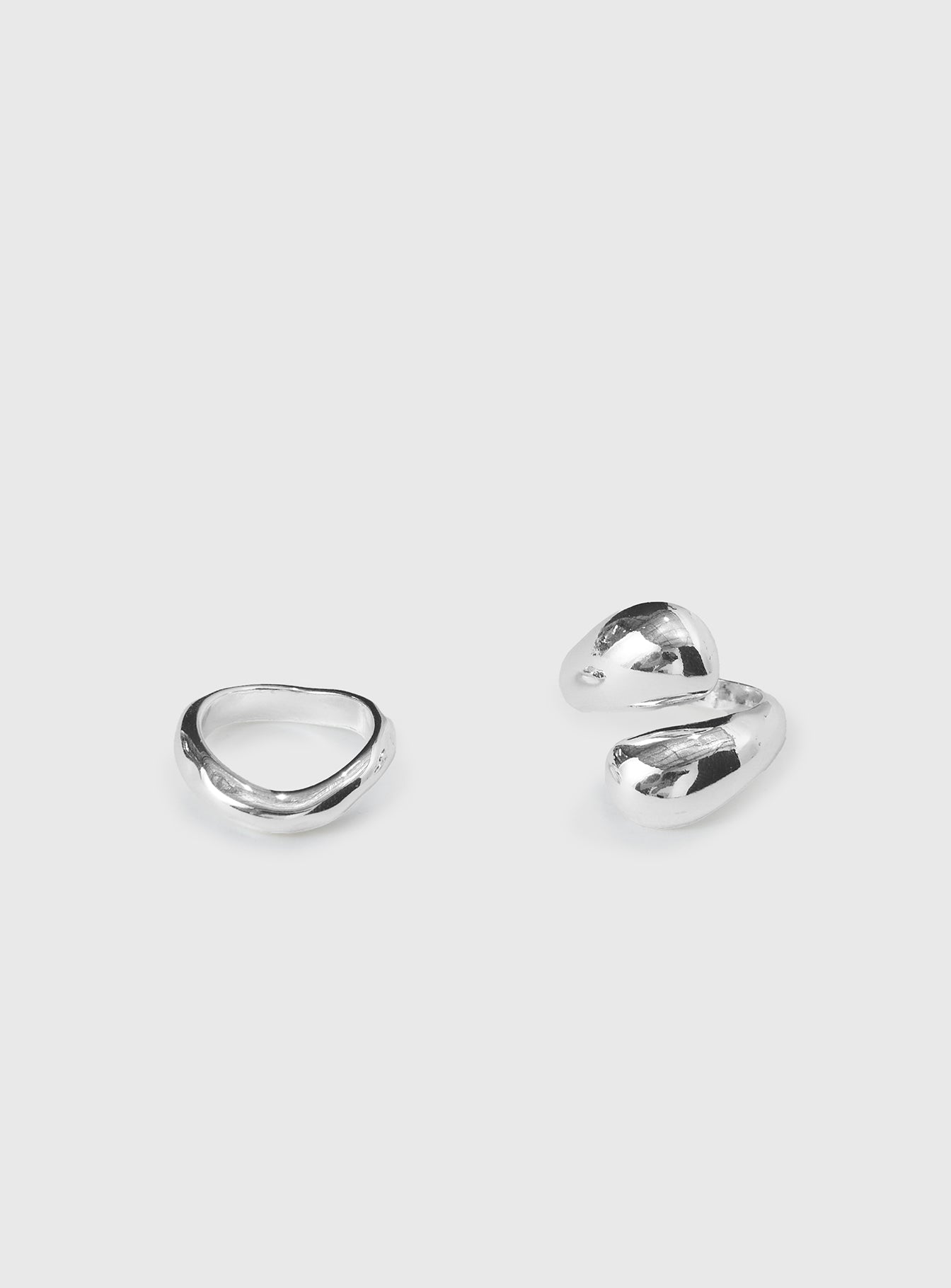 Alternative view of Hopes Up Ring Pack Silver