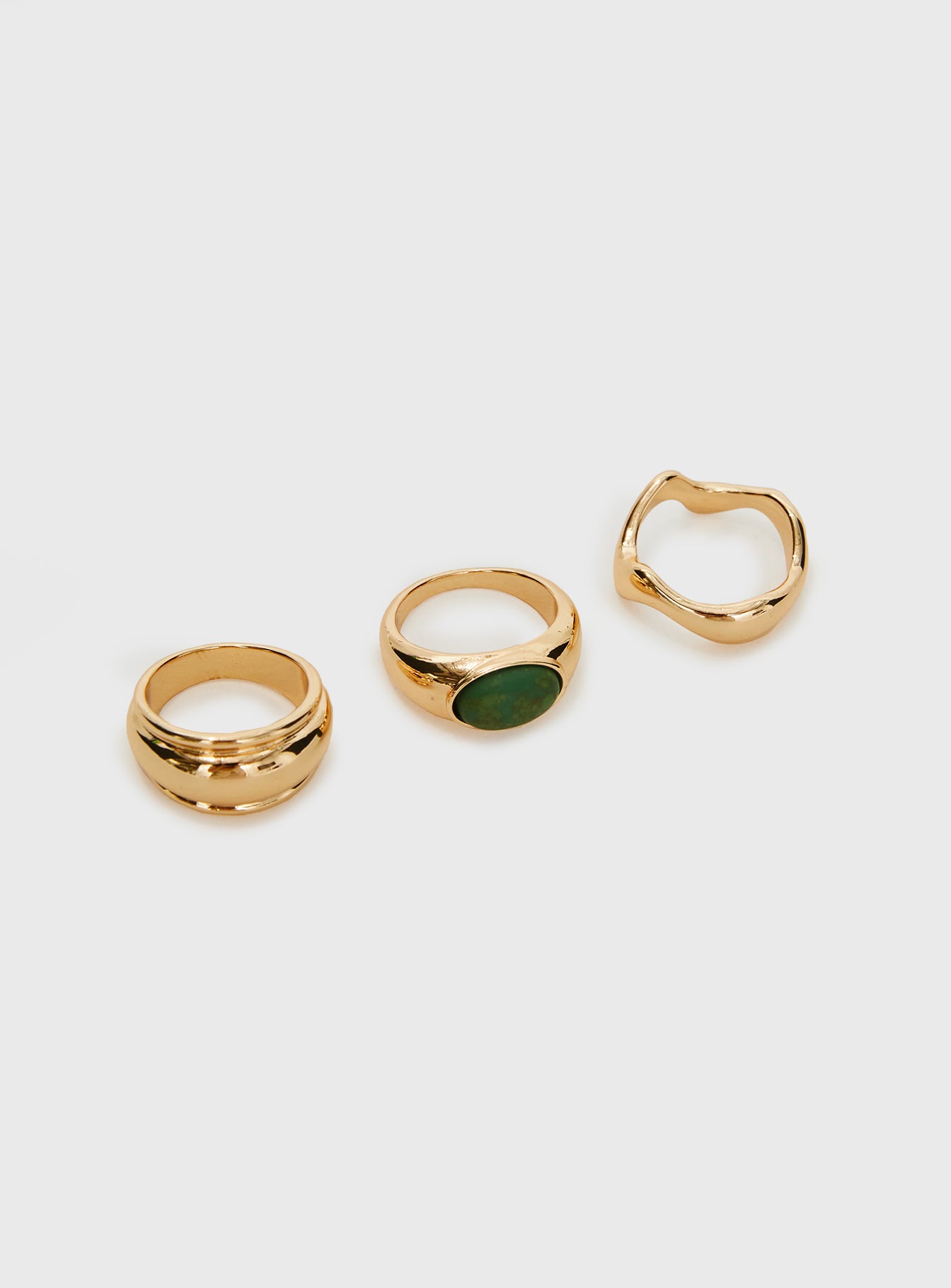 Alternative view of Esteban Ring Pack Gold