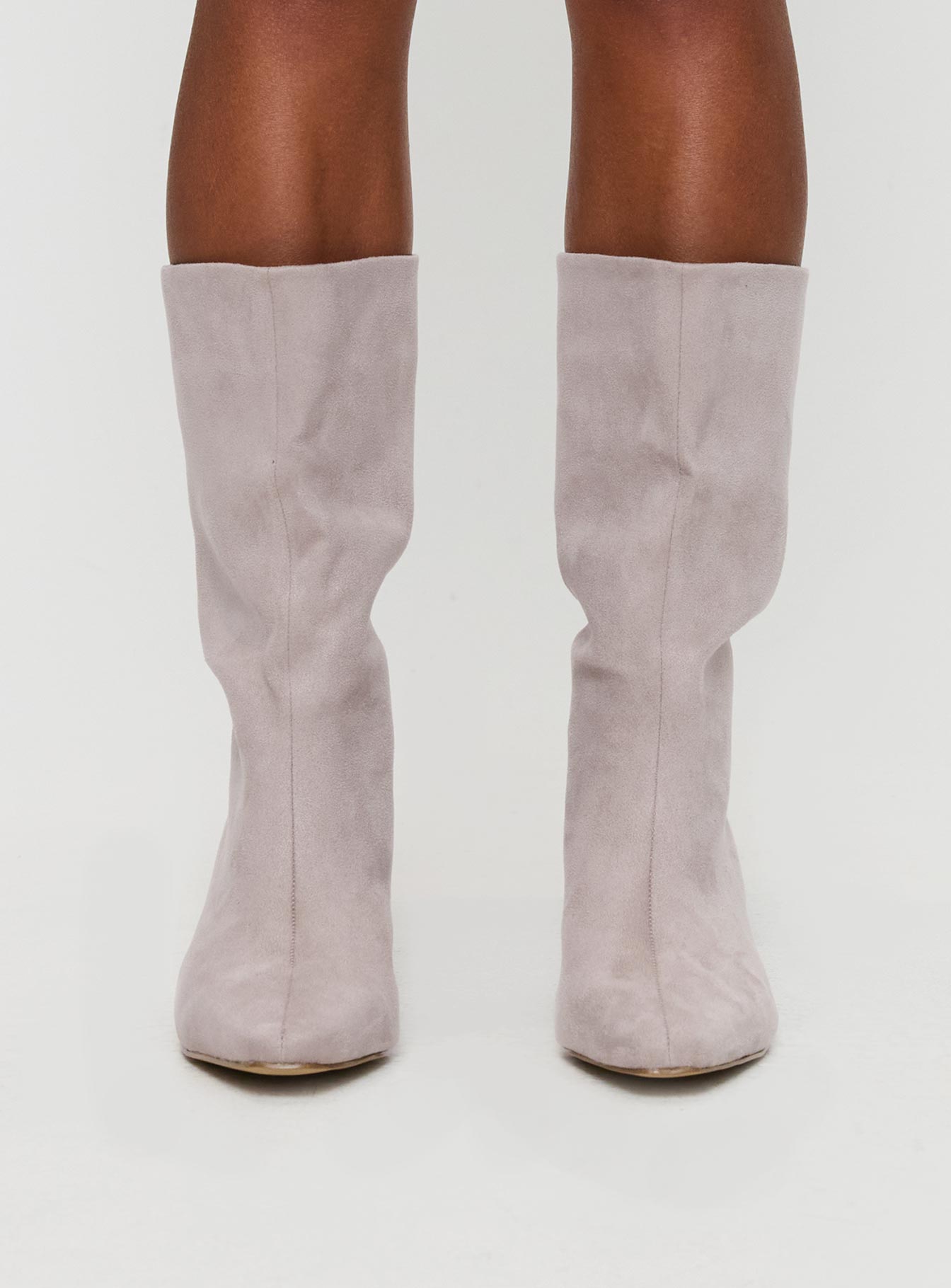 Alternative view of Billini Eliot Boots Mist Faux Suede