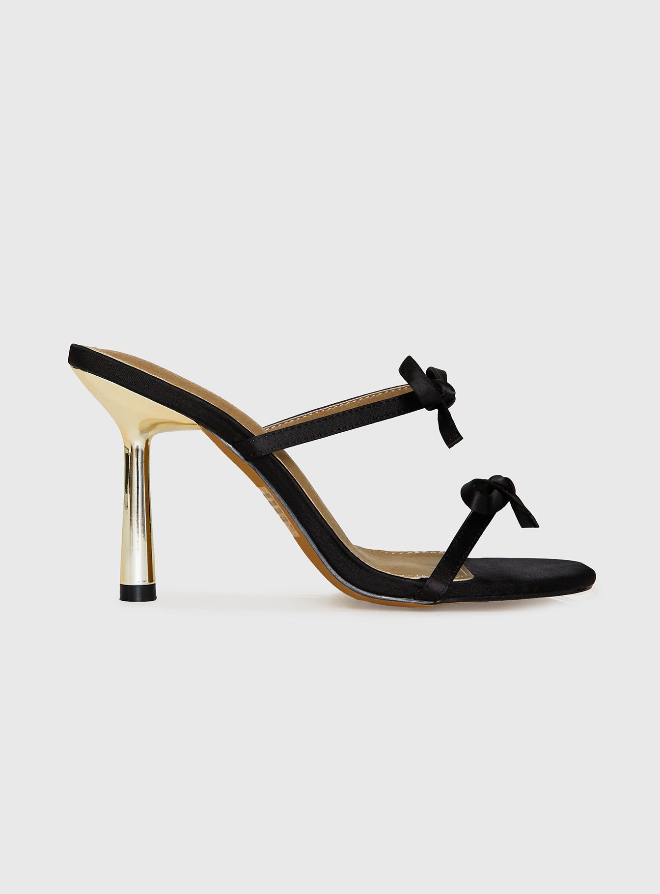 Alternative view of All The Frill Heels Black