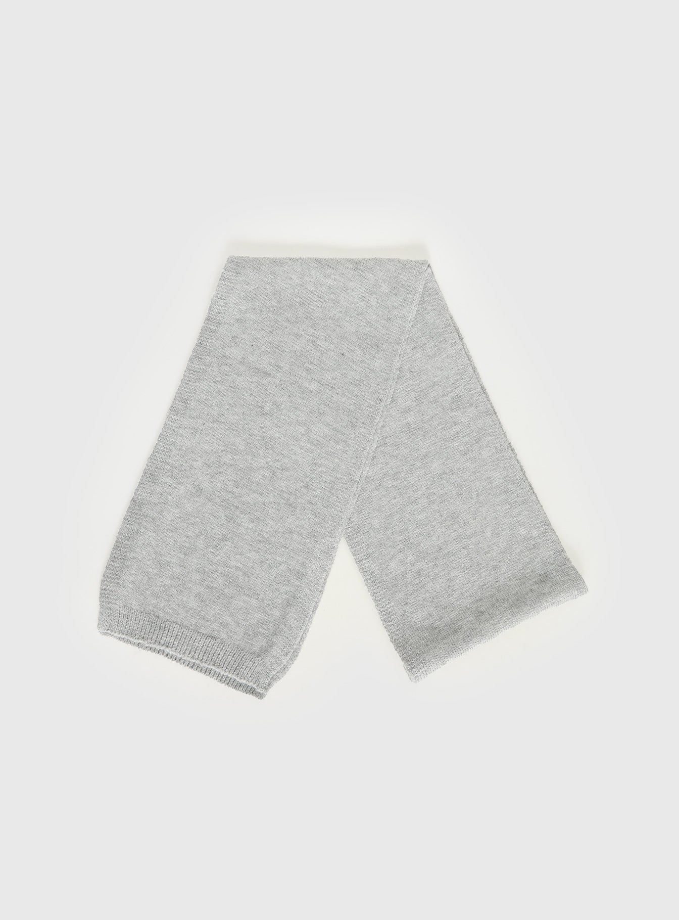 Alternative view of Delyla Knit Scarf Grey