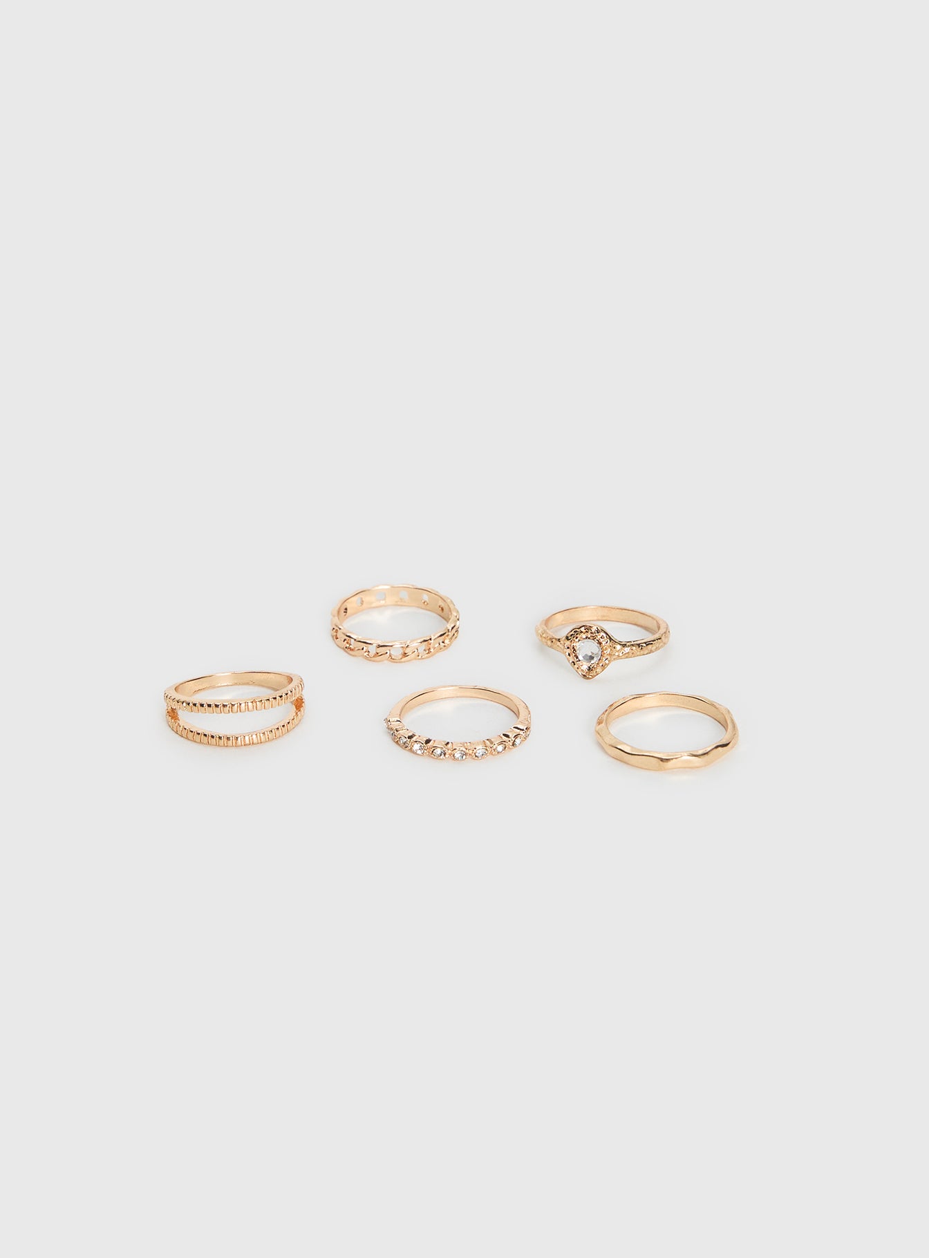 Alternative view of All For Love Ring Pack Gold