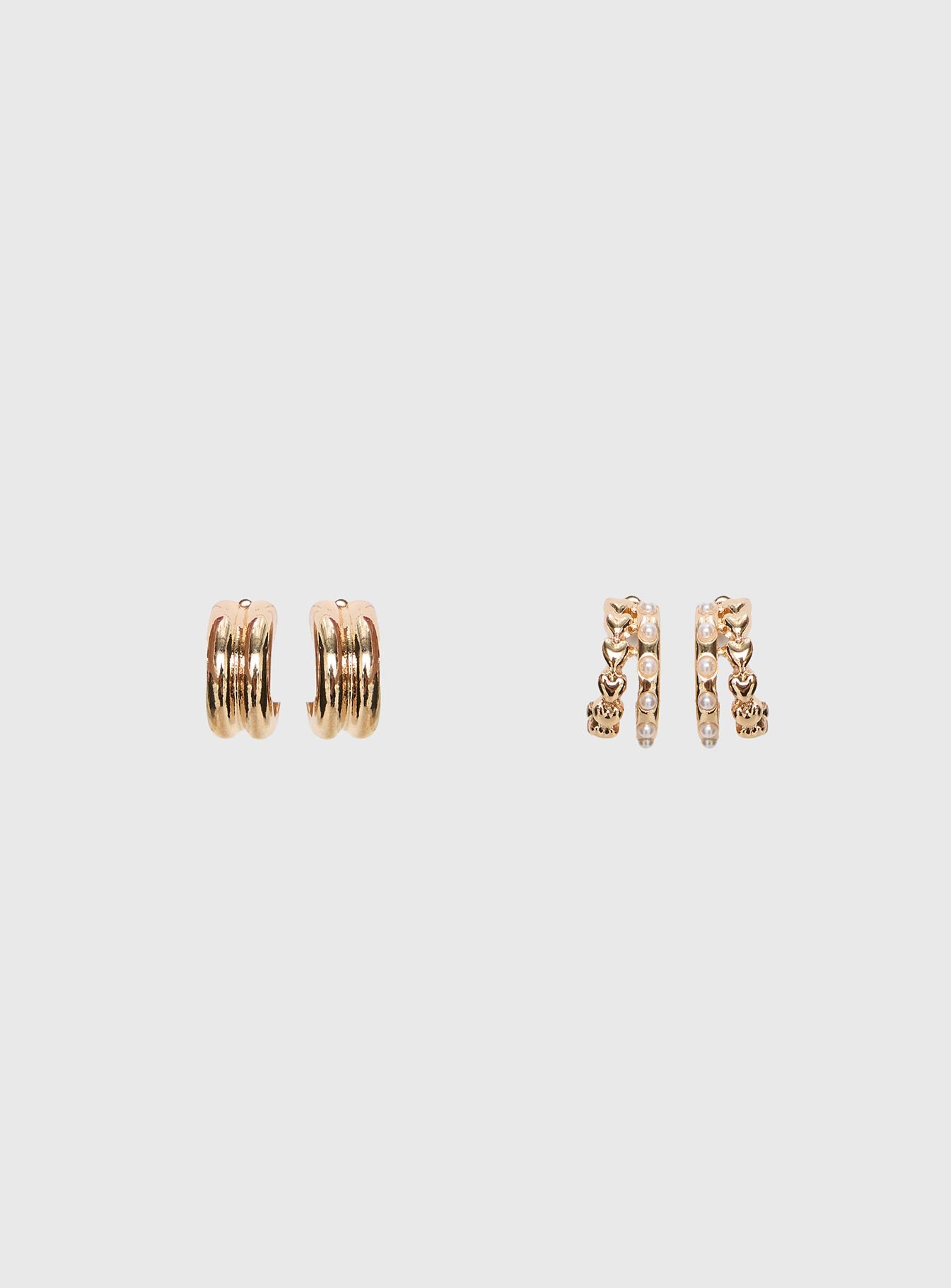 Alternative view of Talyn Earring Pack Gold