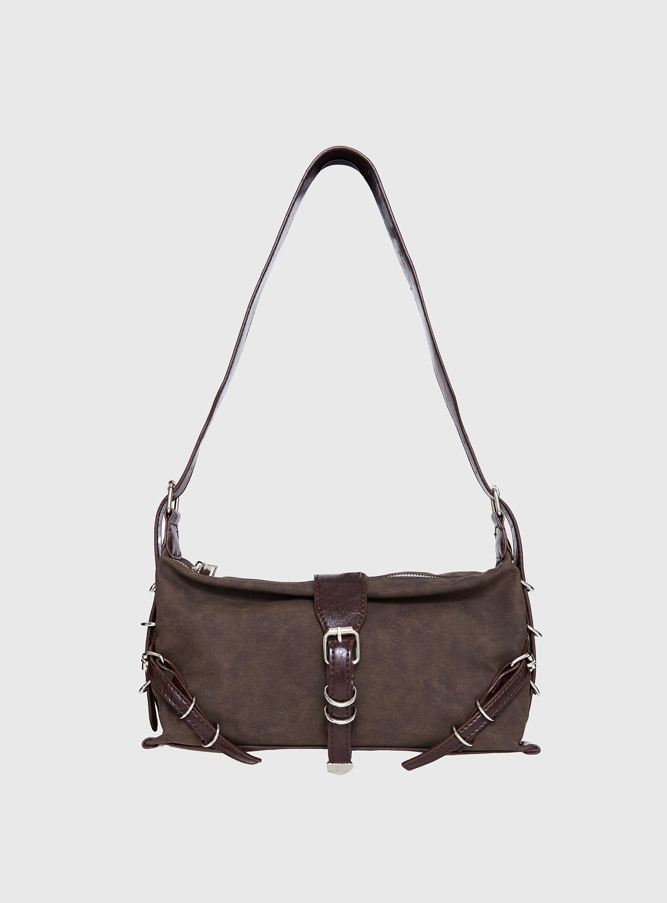 Alternative view of Anatolius Shoulder Bag Washed Brown