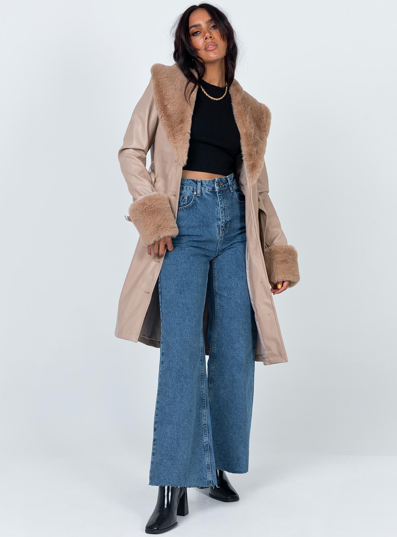 Alternative view of Brooklyn Long Coat Tan