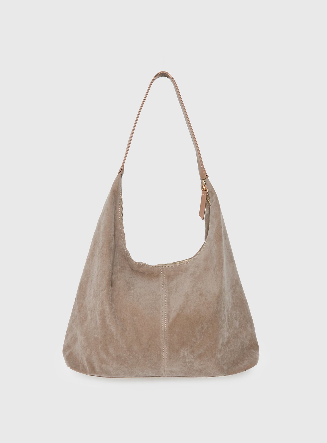 Alternative view of Better On Saturn Shoulder Bag Taupe