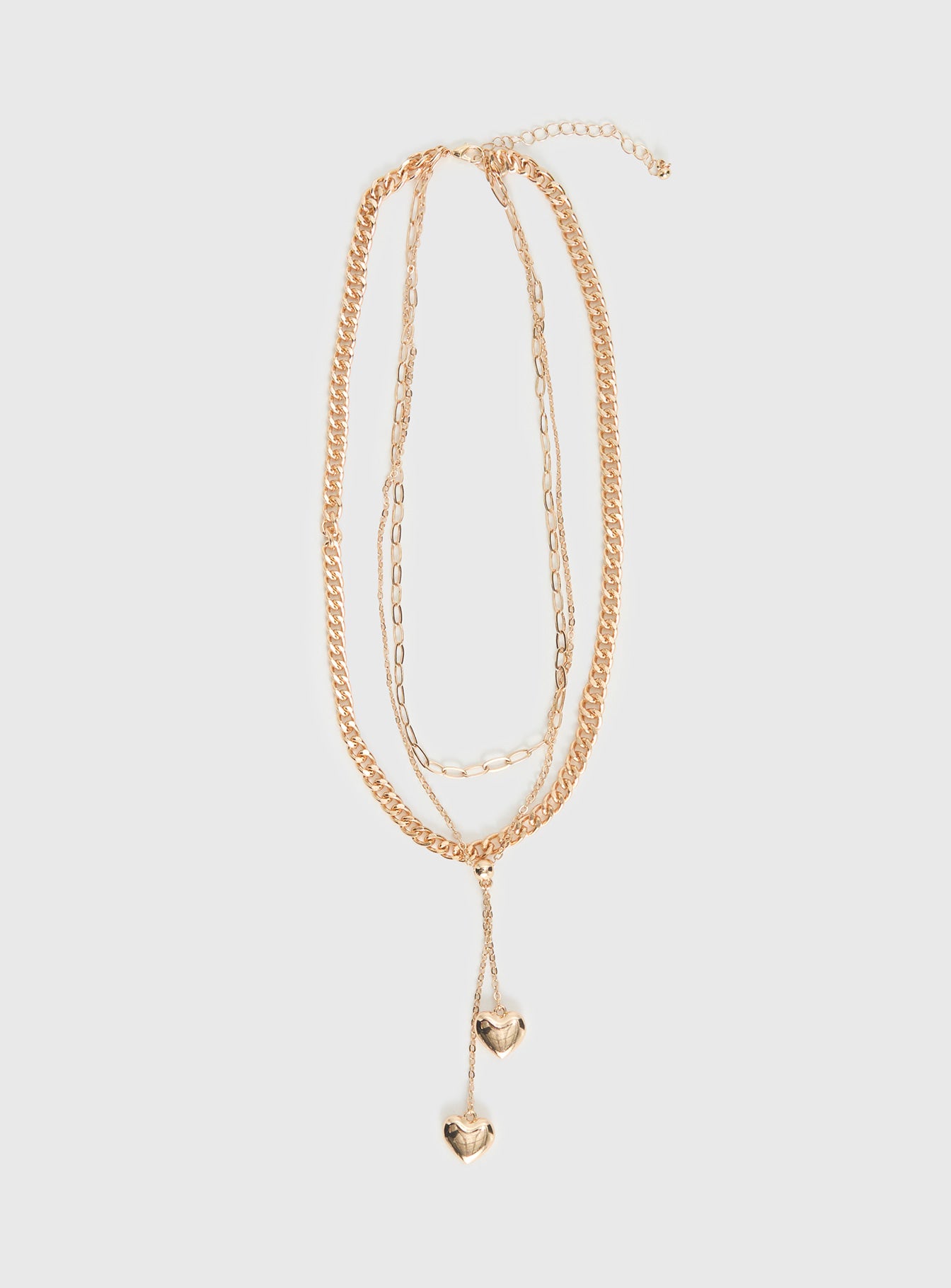 Alternative view of Denmark Layered Necklace Gold