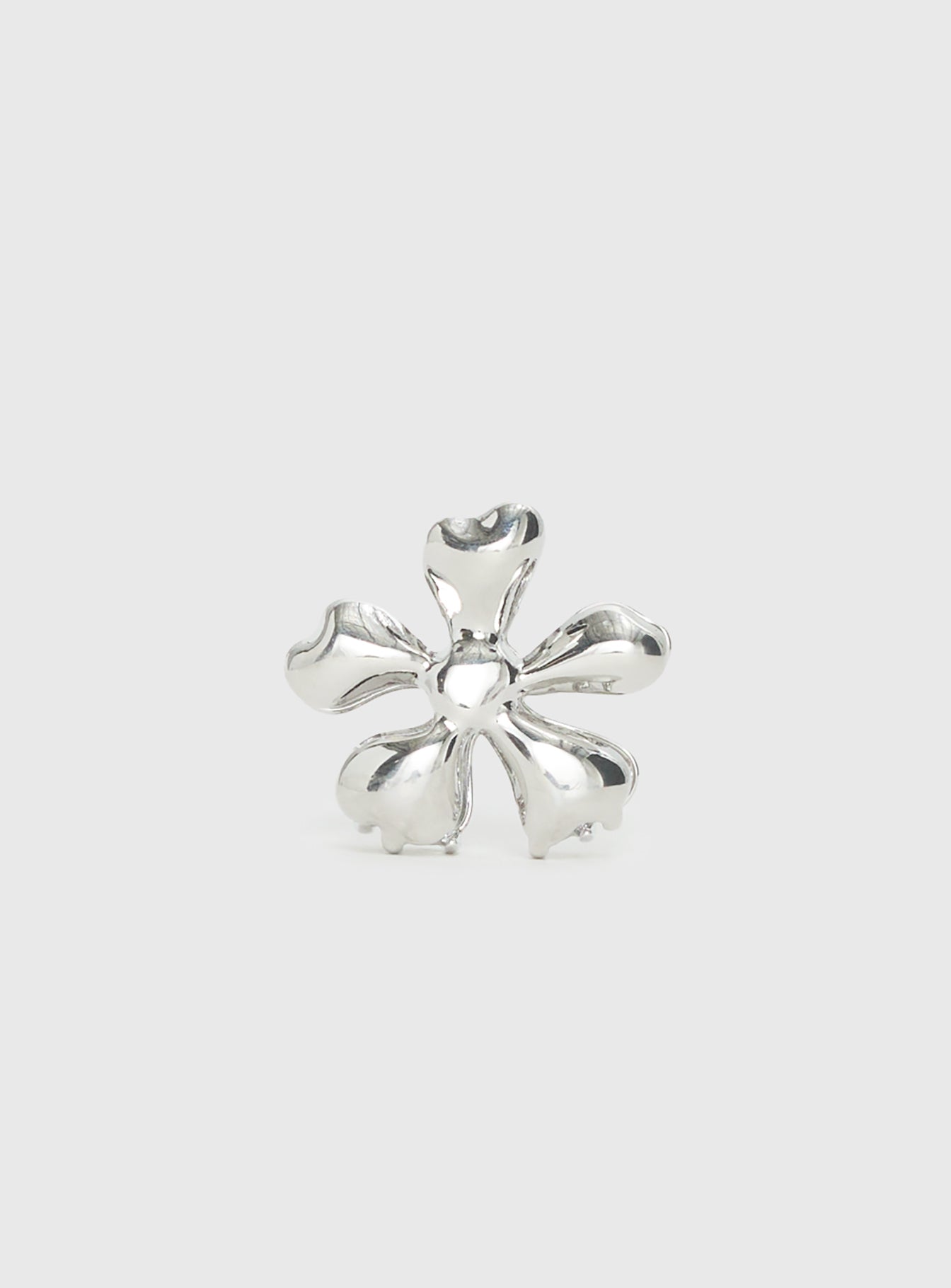 Alternative view of All She Wrote Hair Clip Silver