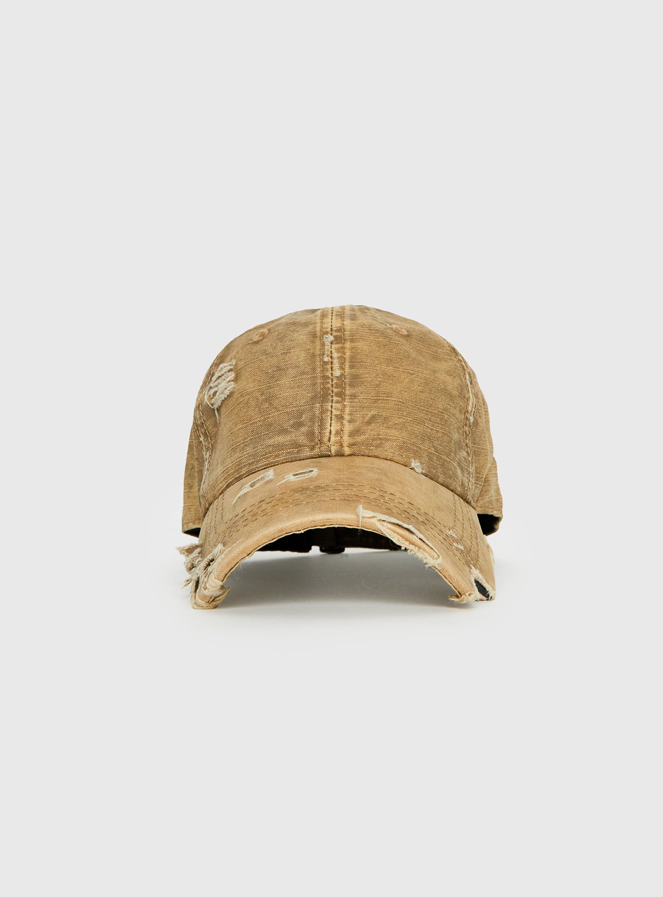 Alternative view of Fryda Distressed Cap Washed Brown