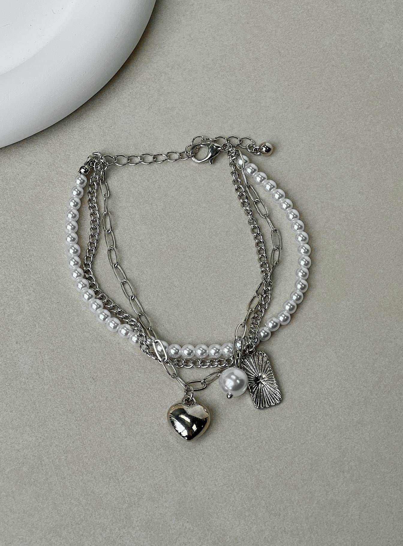 Alternative view of Daintree Charm Bracelet Silver