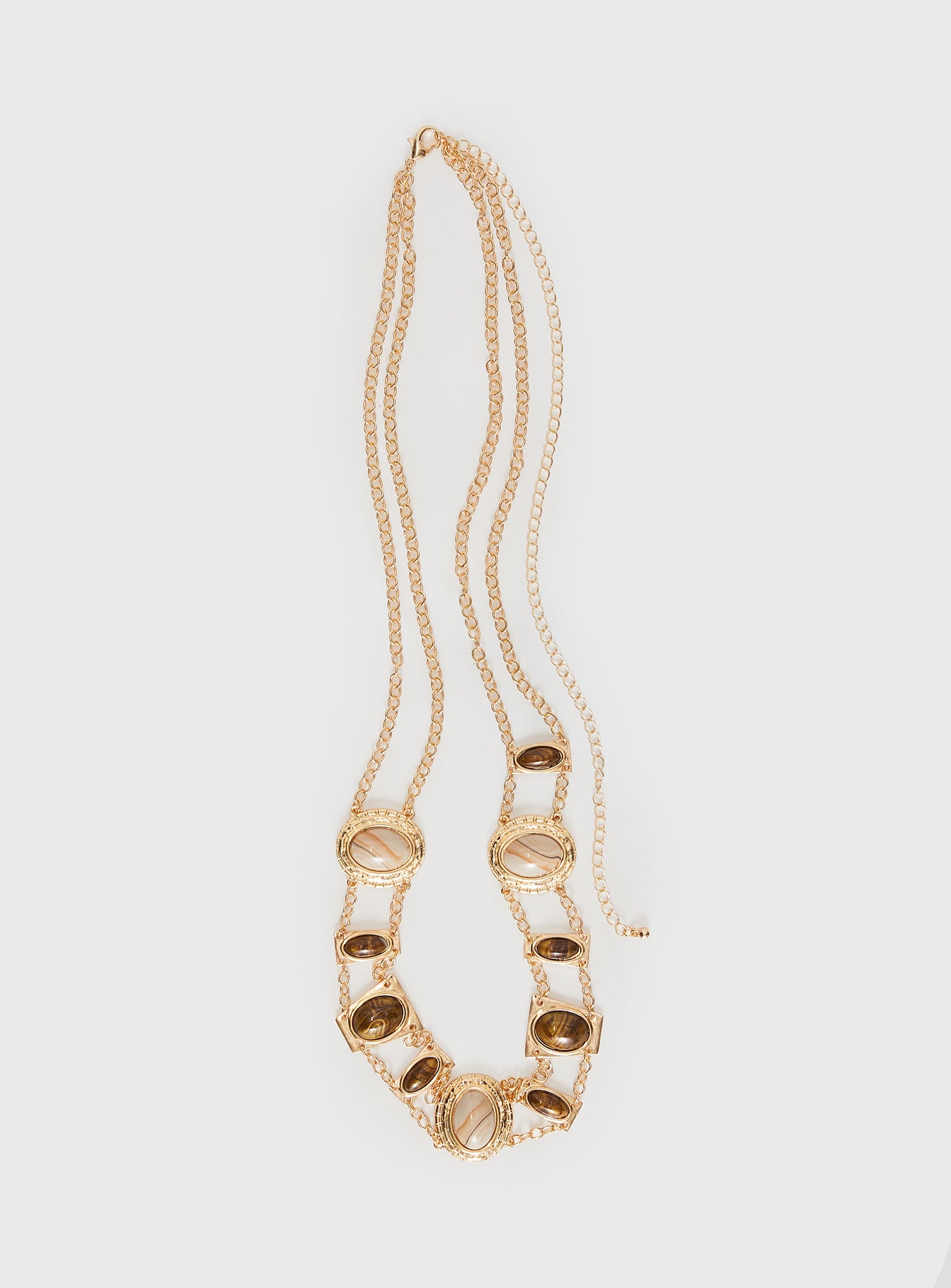 Alternative view of Kennith Chain Belt Gold