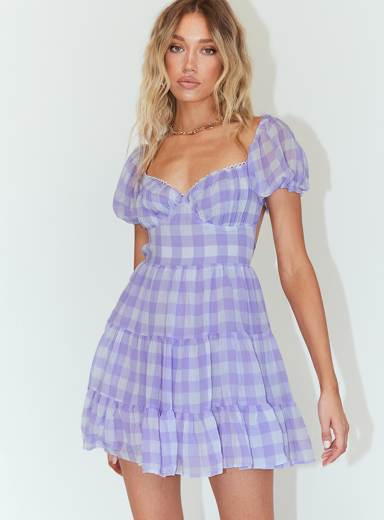 Alternative view of Danny Mini Dress Lilac