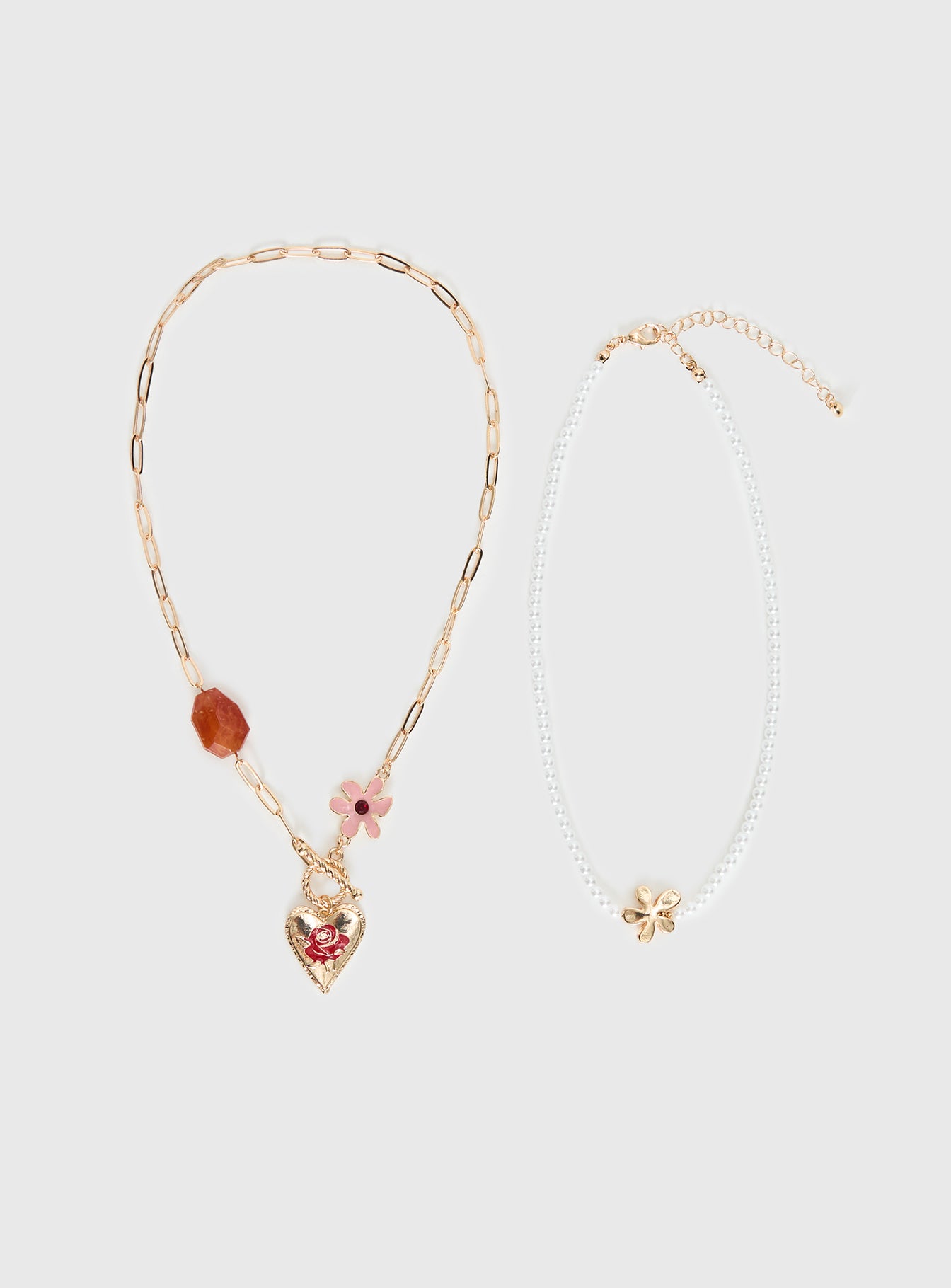Alternative view of Decipher Necklace Gold