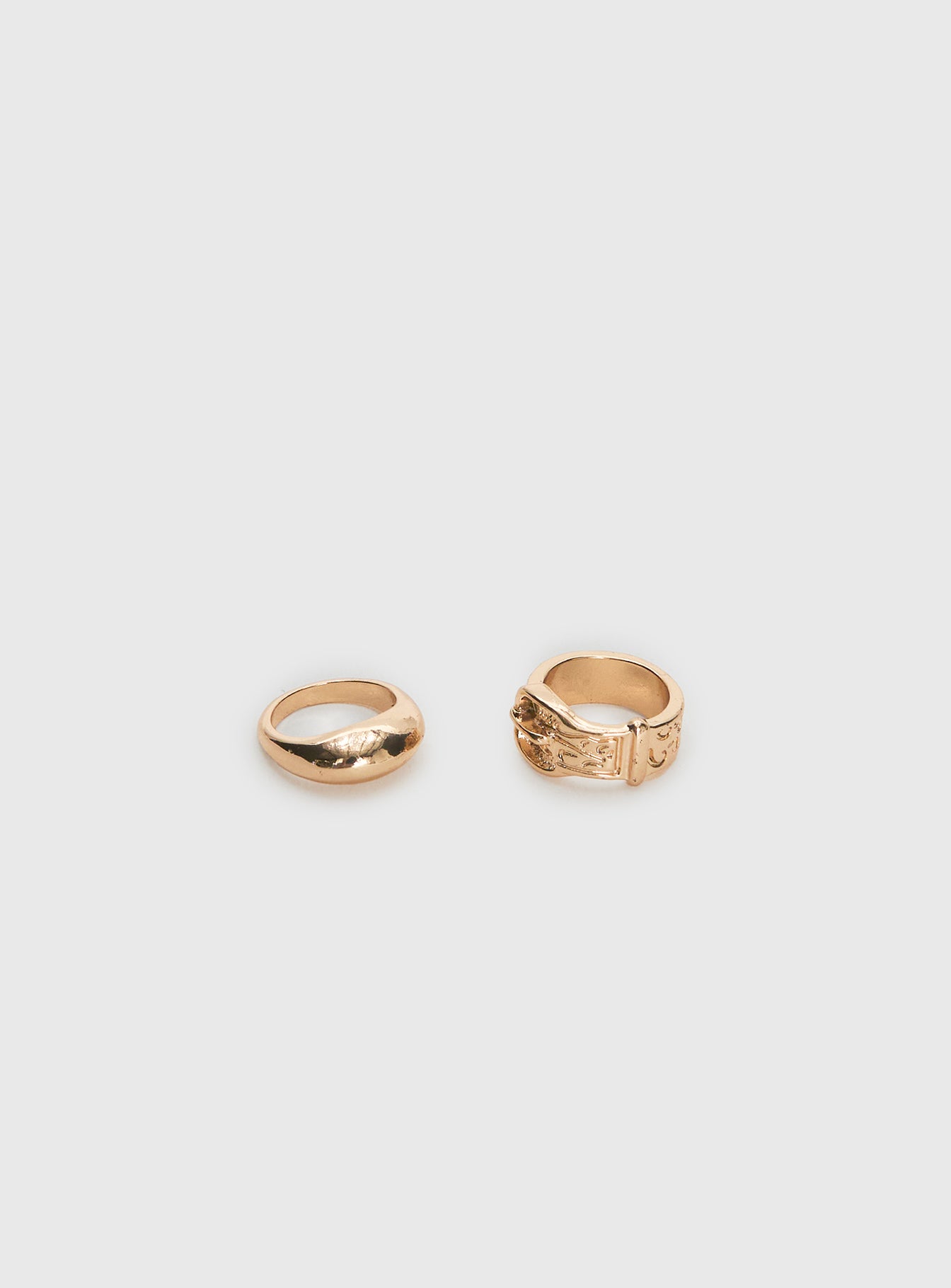 Alternative view of Head Turner Ring Pack Gold