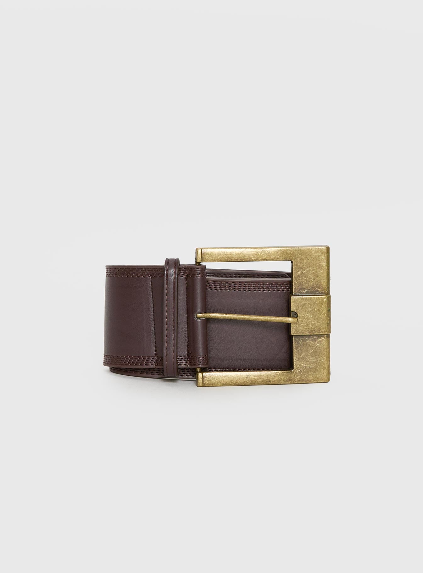 Alternative view of Distinction Belt Brown / Gold