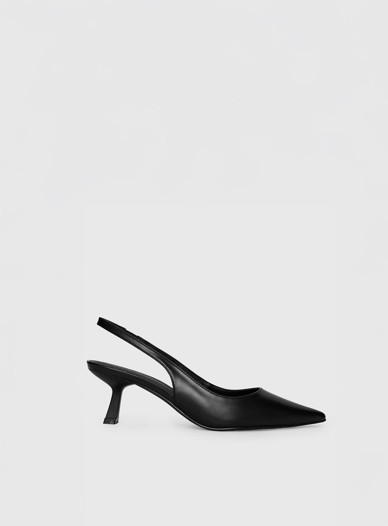 Alternative view of Denalia Pointed Toe Heels Black Matte