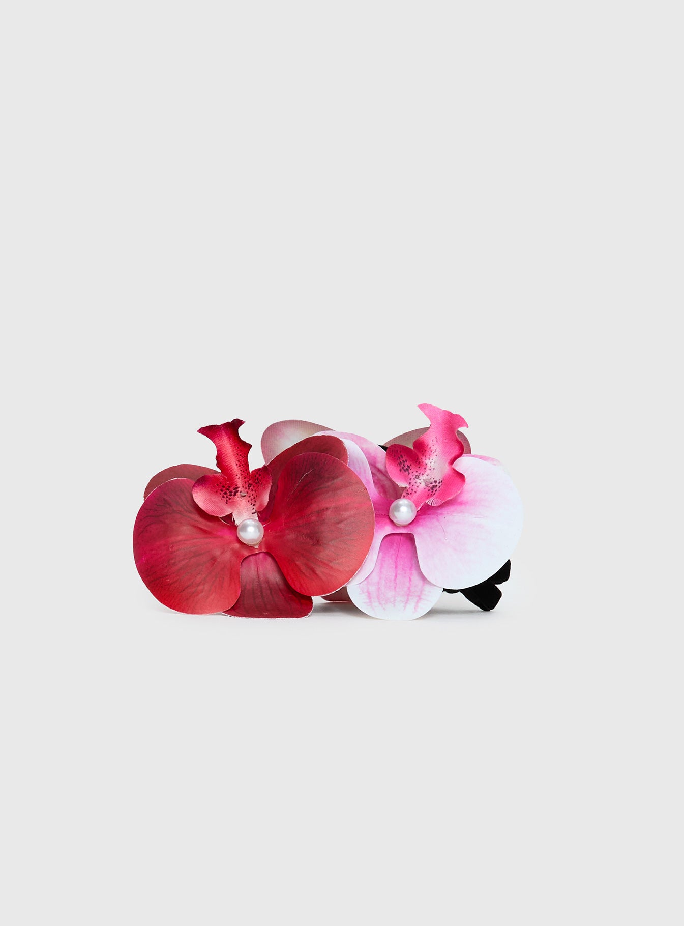 Alternative view of Calderra Orchid Hair Clips Pink