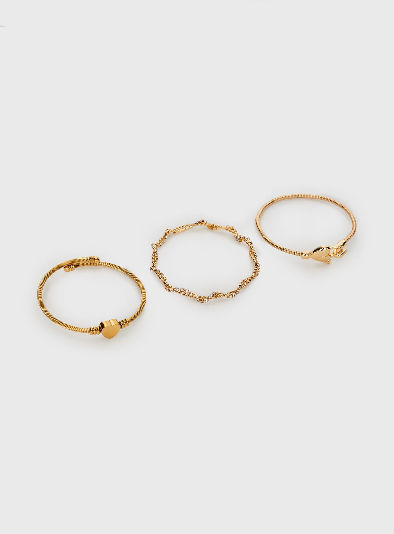 Alternative view of In The Moonlight Bracelet Pack Gold