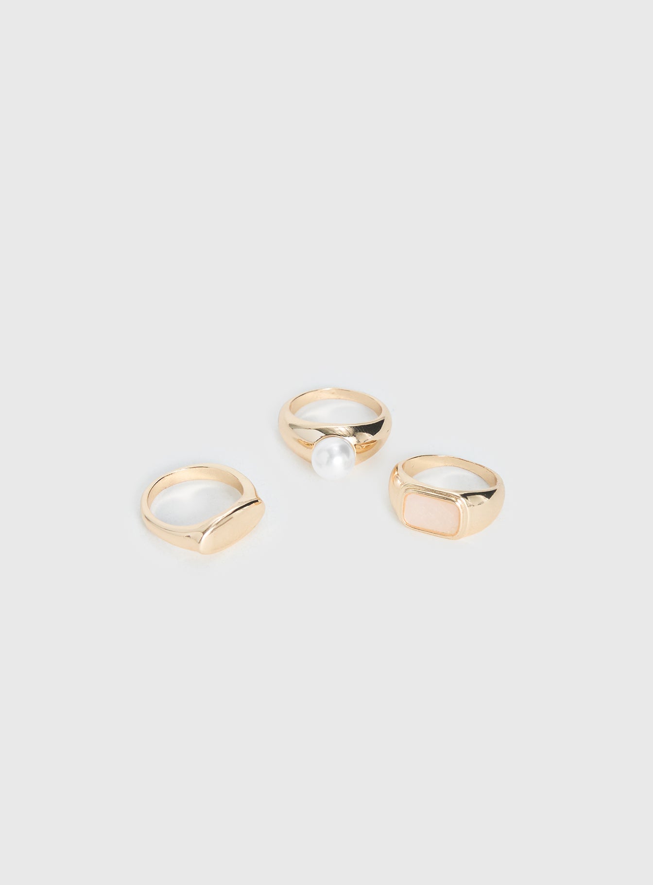 Alternative view of Dream Hour Ring Pack Gold