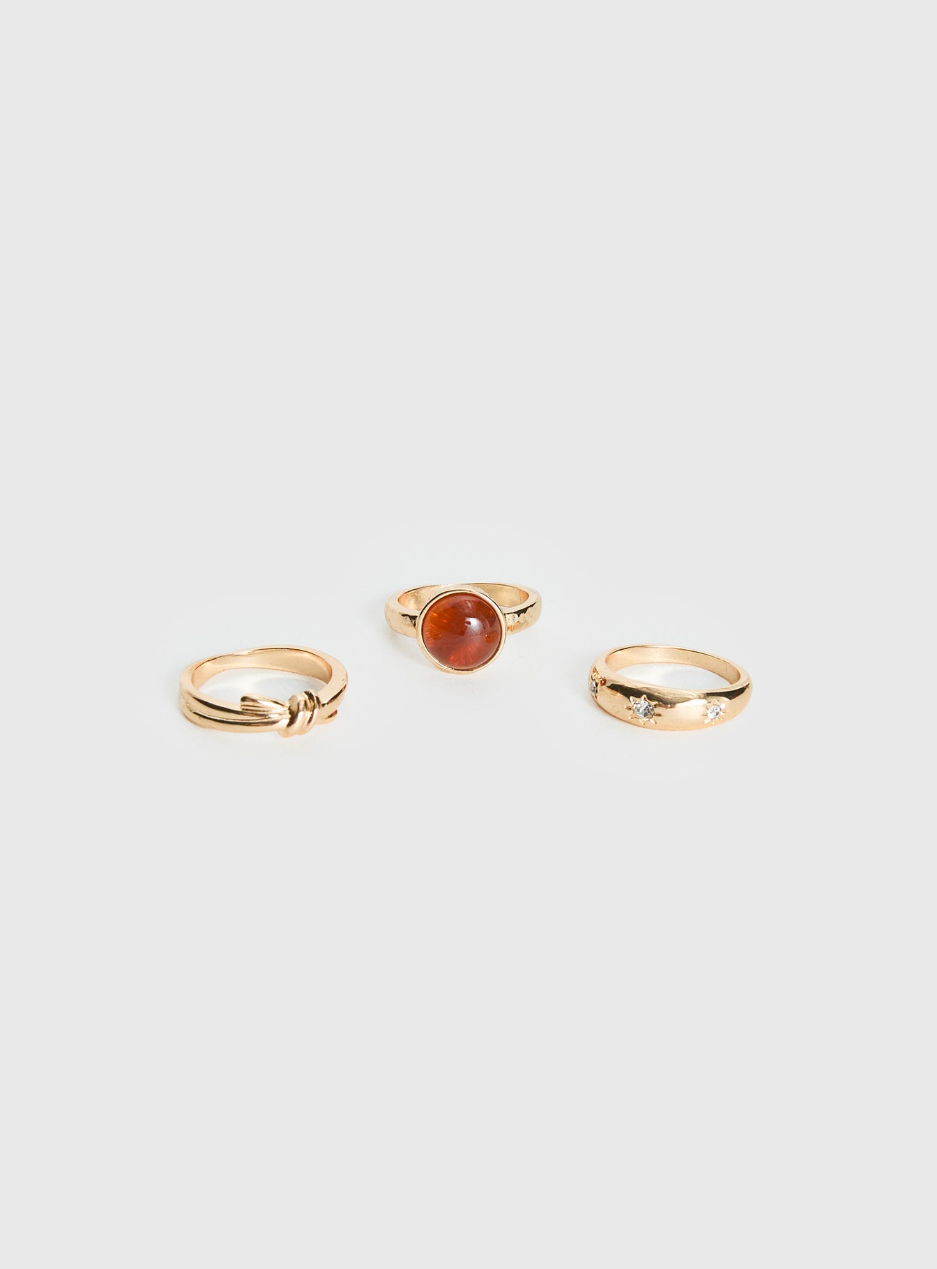 Alternative view of Dear London Ring Pack Gold