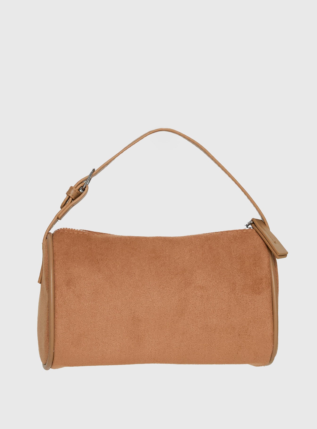 Alternative view of Brennah Faux Suede Shoulder Bag Tan