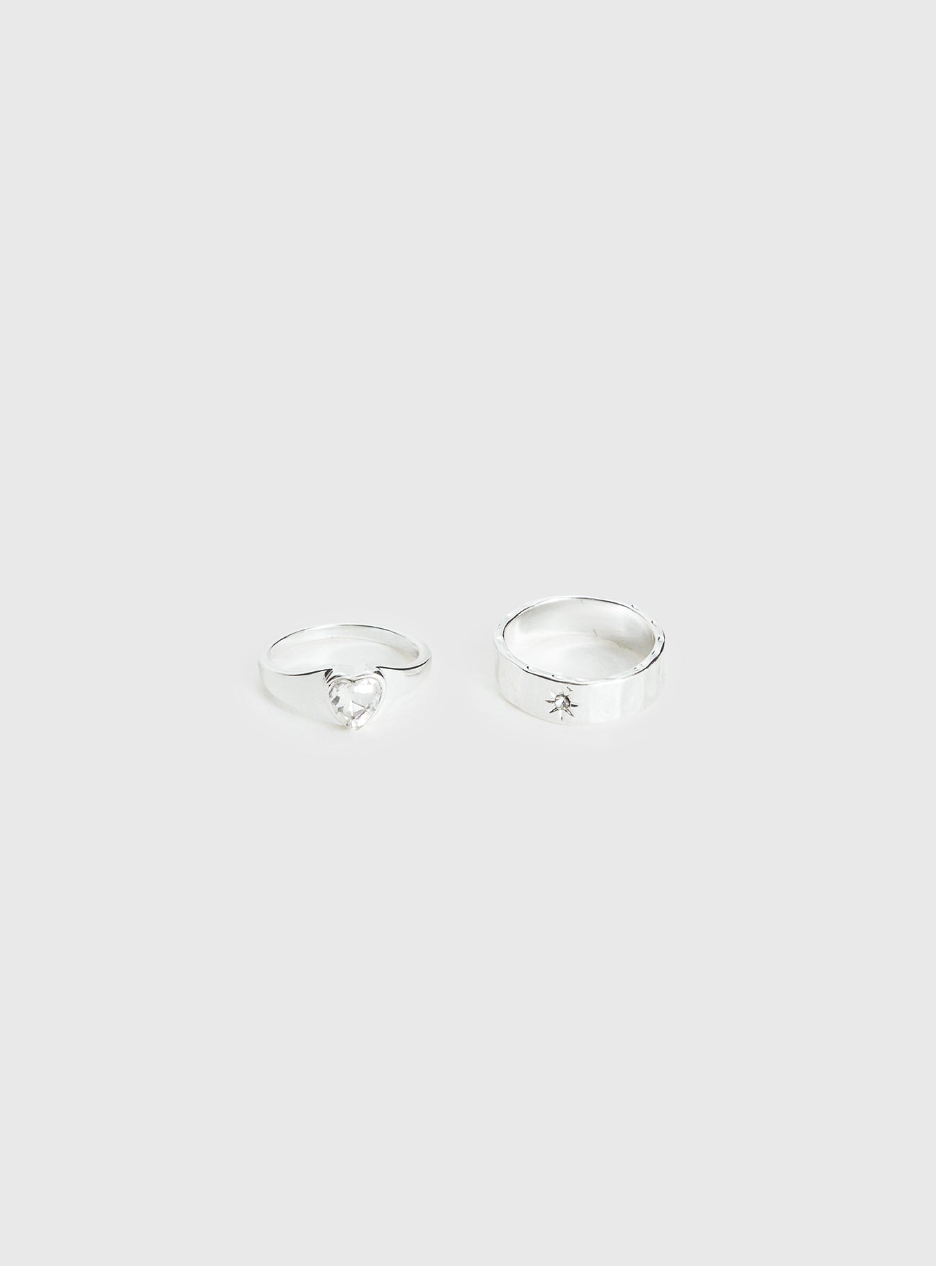 Alternative view of Emberglow Ring Pack Silver
