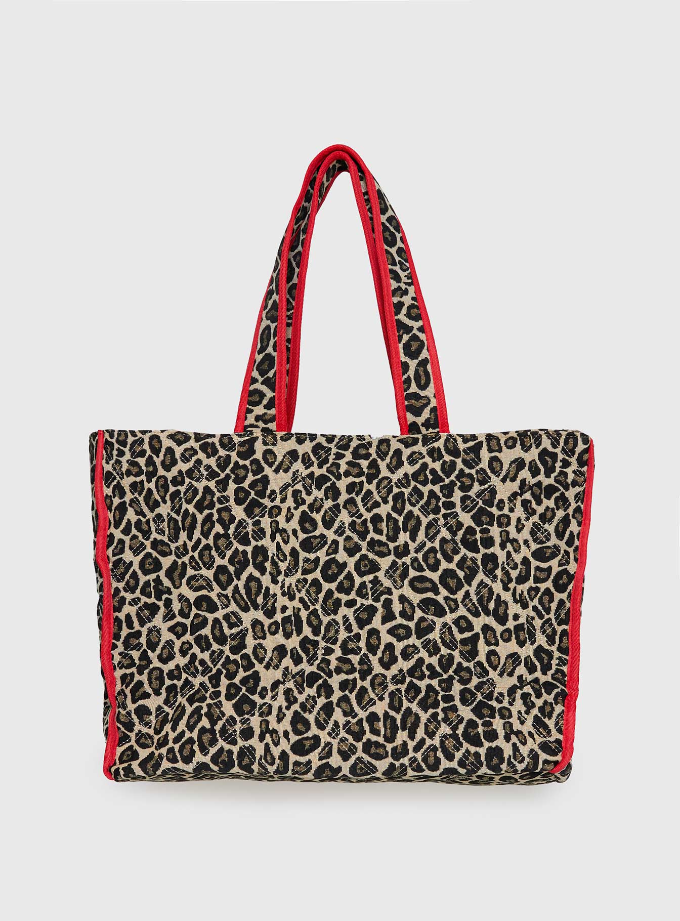 Alternative view of Jovie Tote Bag Leopard / Red