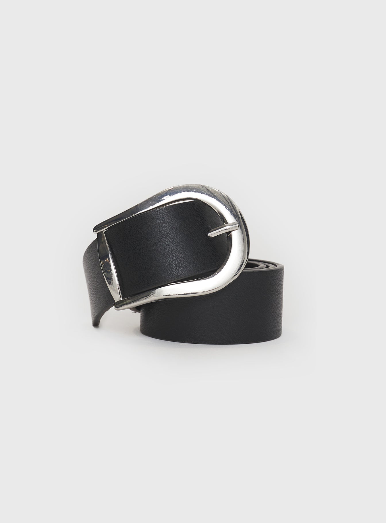 Alternative view of Breslin Belt Black / Silver