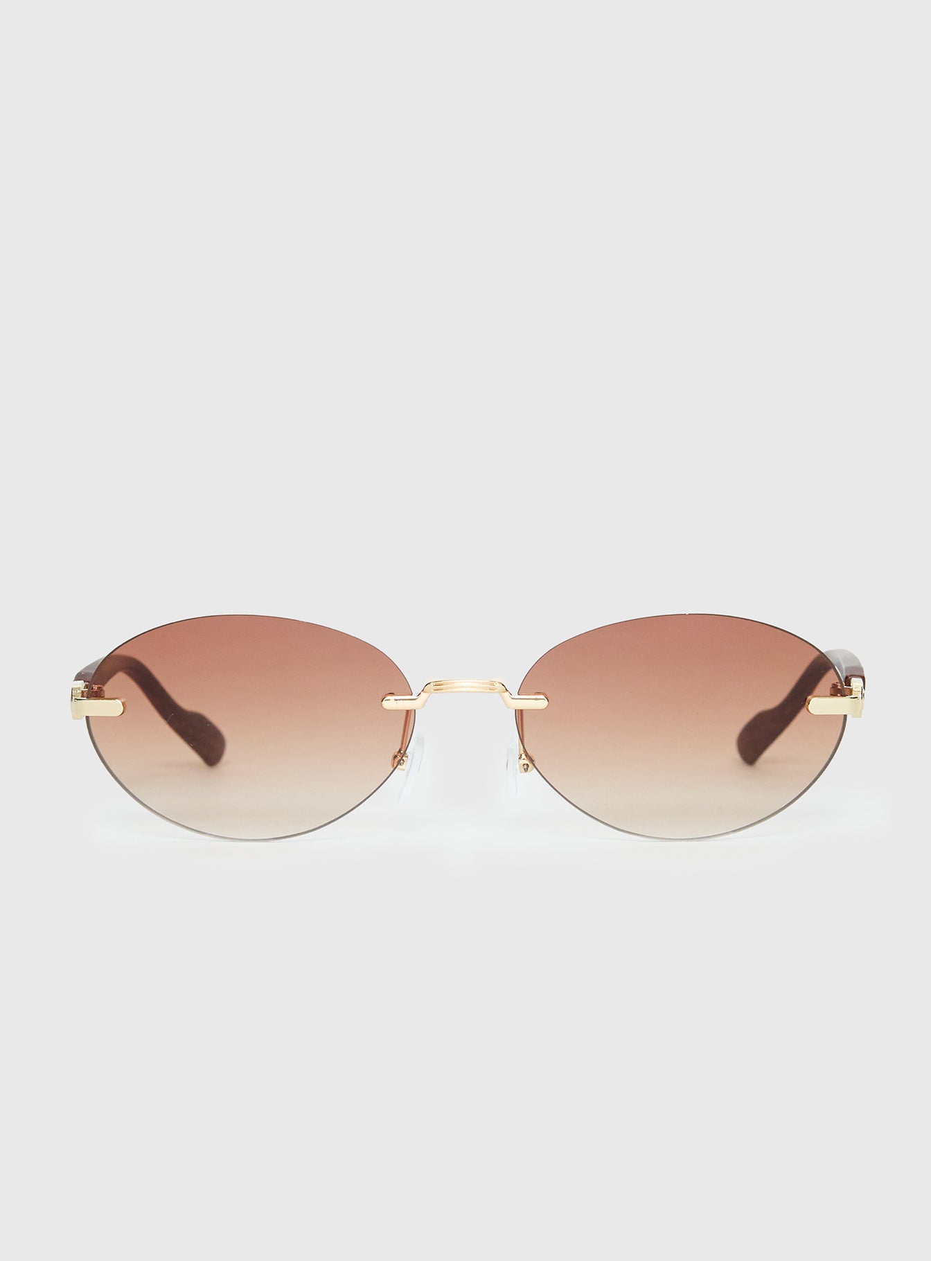 Alternative view of Katja Sunglasses Brown / Gold