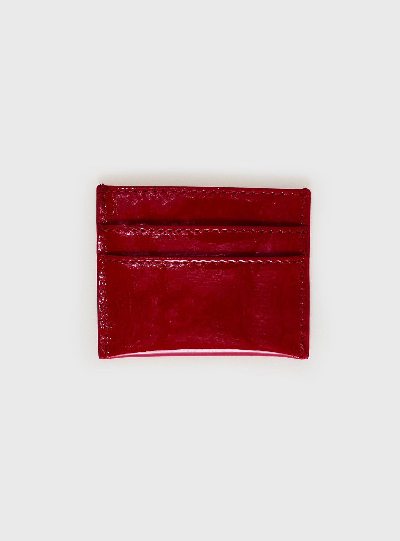 Alternative view of Jakari Card Holder Patent Red