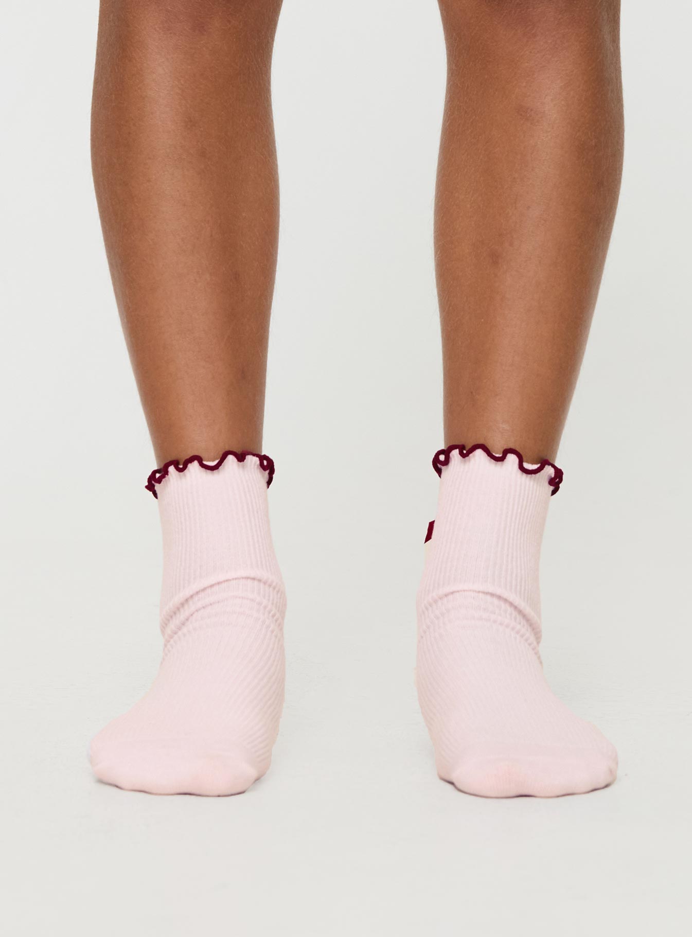 Alternative view of Lanter Socks Pink / Red