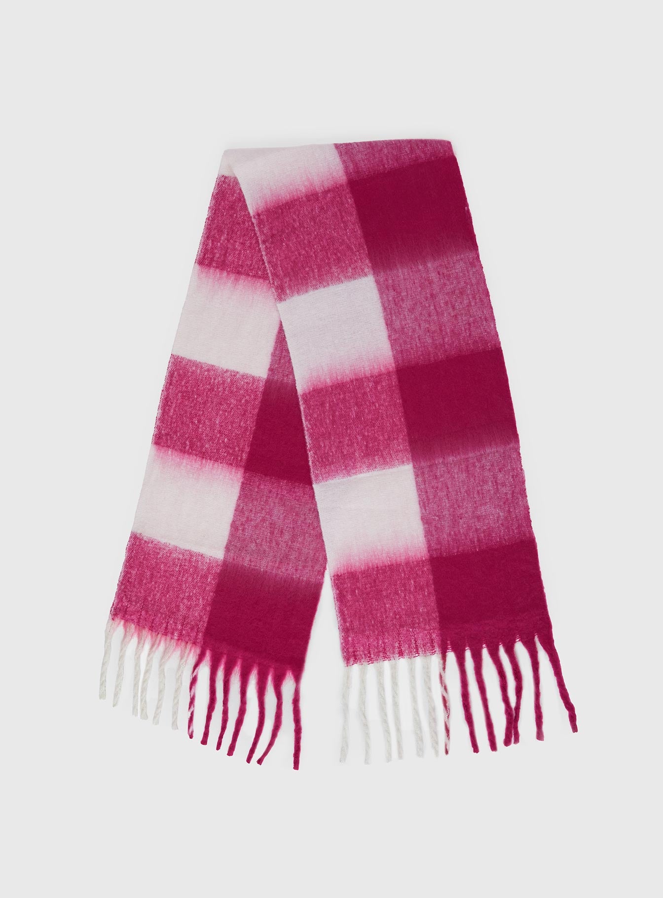 Alternative view of Consideration Scarf Pink Check