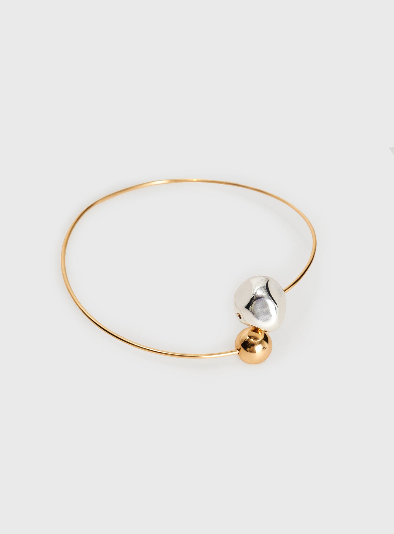 Alternative view of Franci Neck Cuff Gold