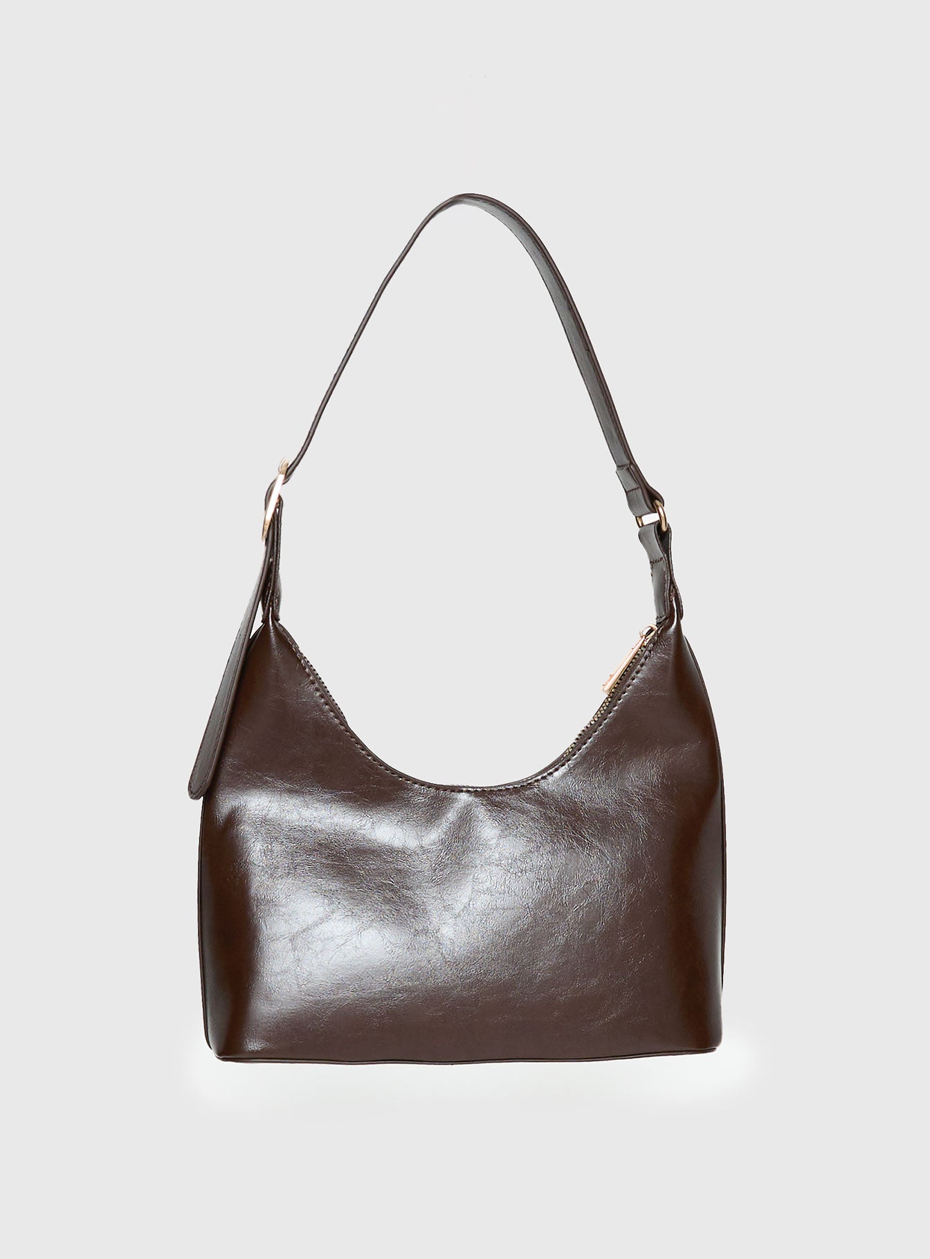 Alternative view of Lacen Medium Shoulder Bag Brown