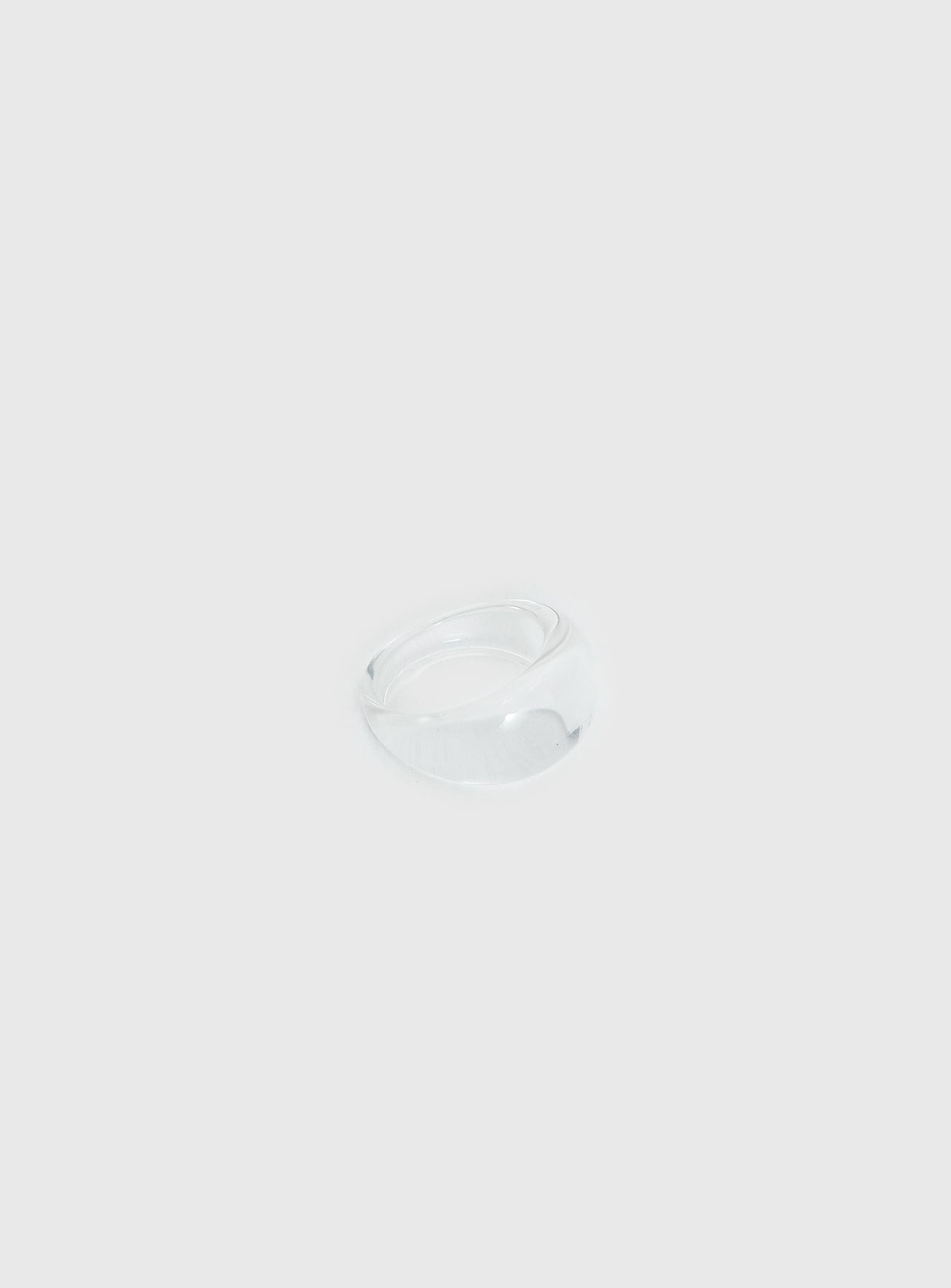 Alternative view of Addilyn Statement Ring Clear
