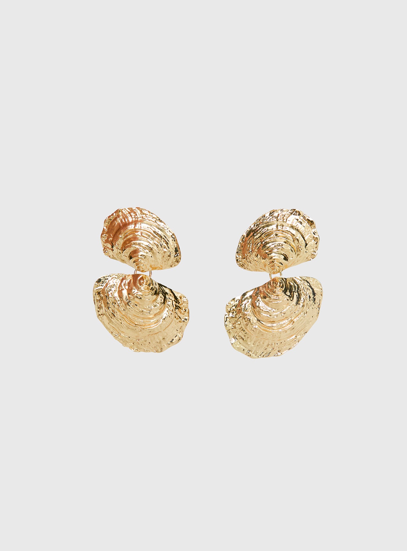 Alternative view of Brinly Earrings Gold