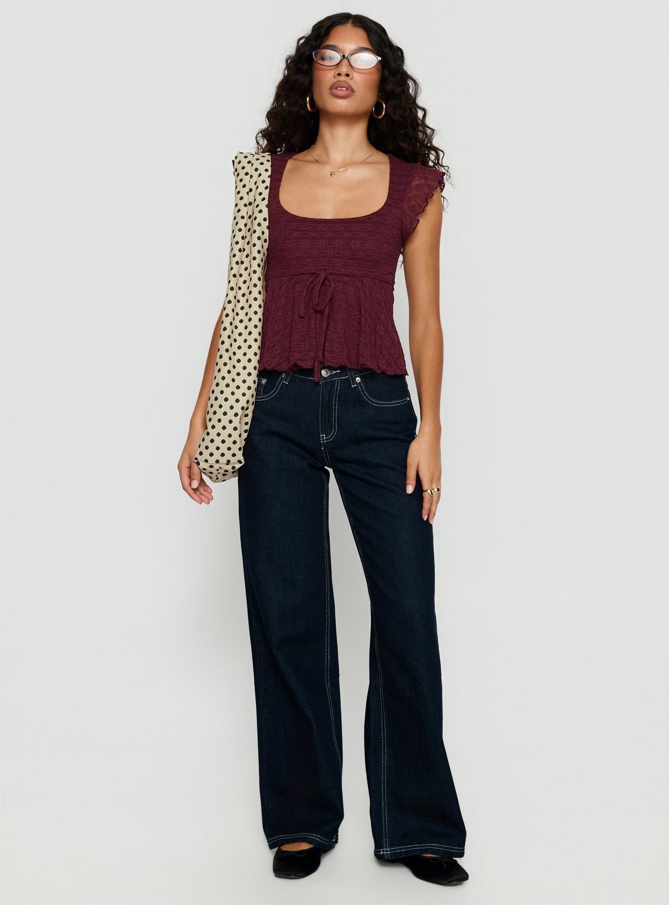 Auroraah Frill Top Cherry - Image 3