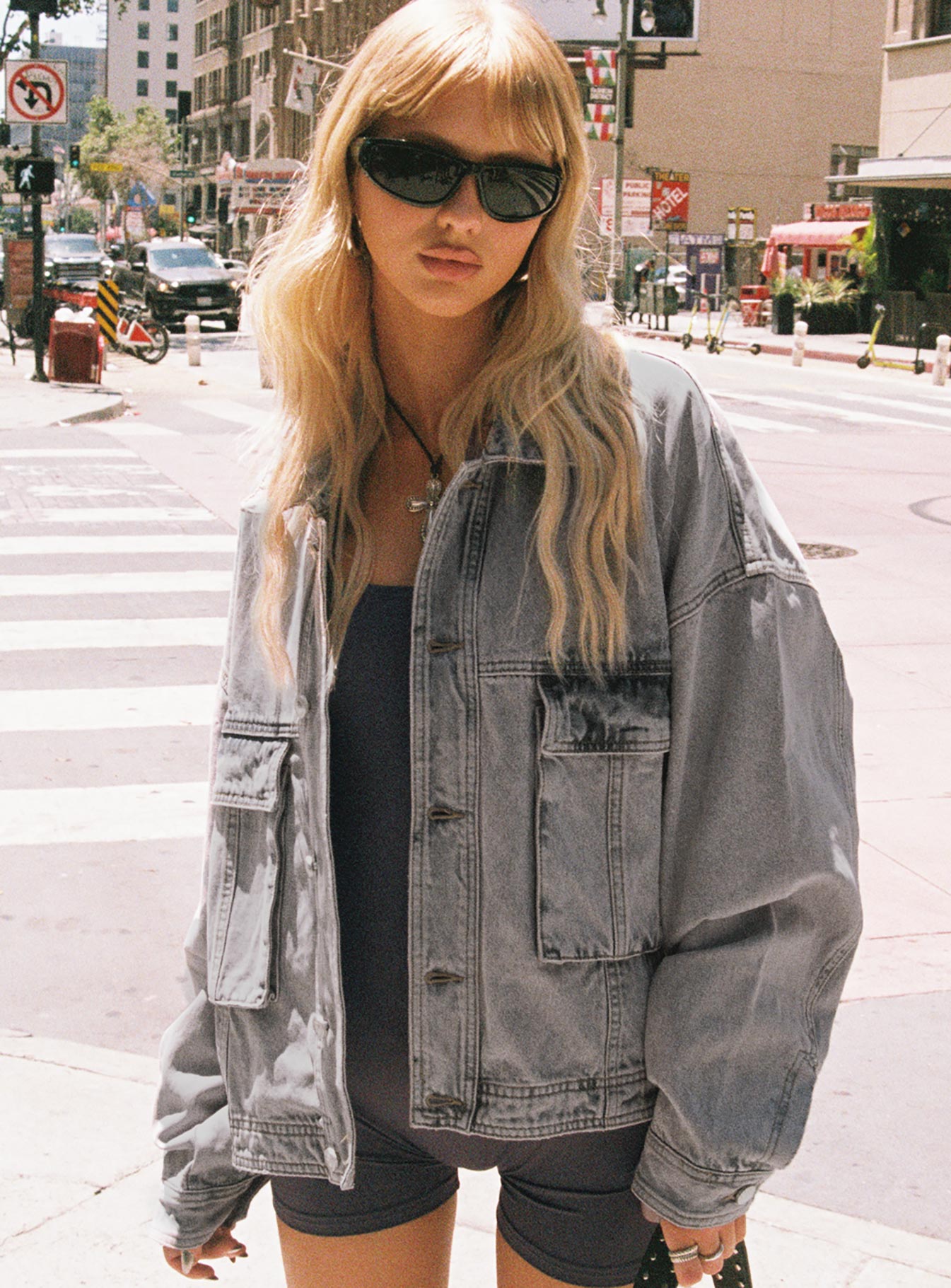 Alternative view of Kier Oversized Denim Jacket