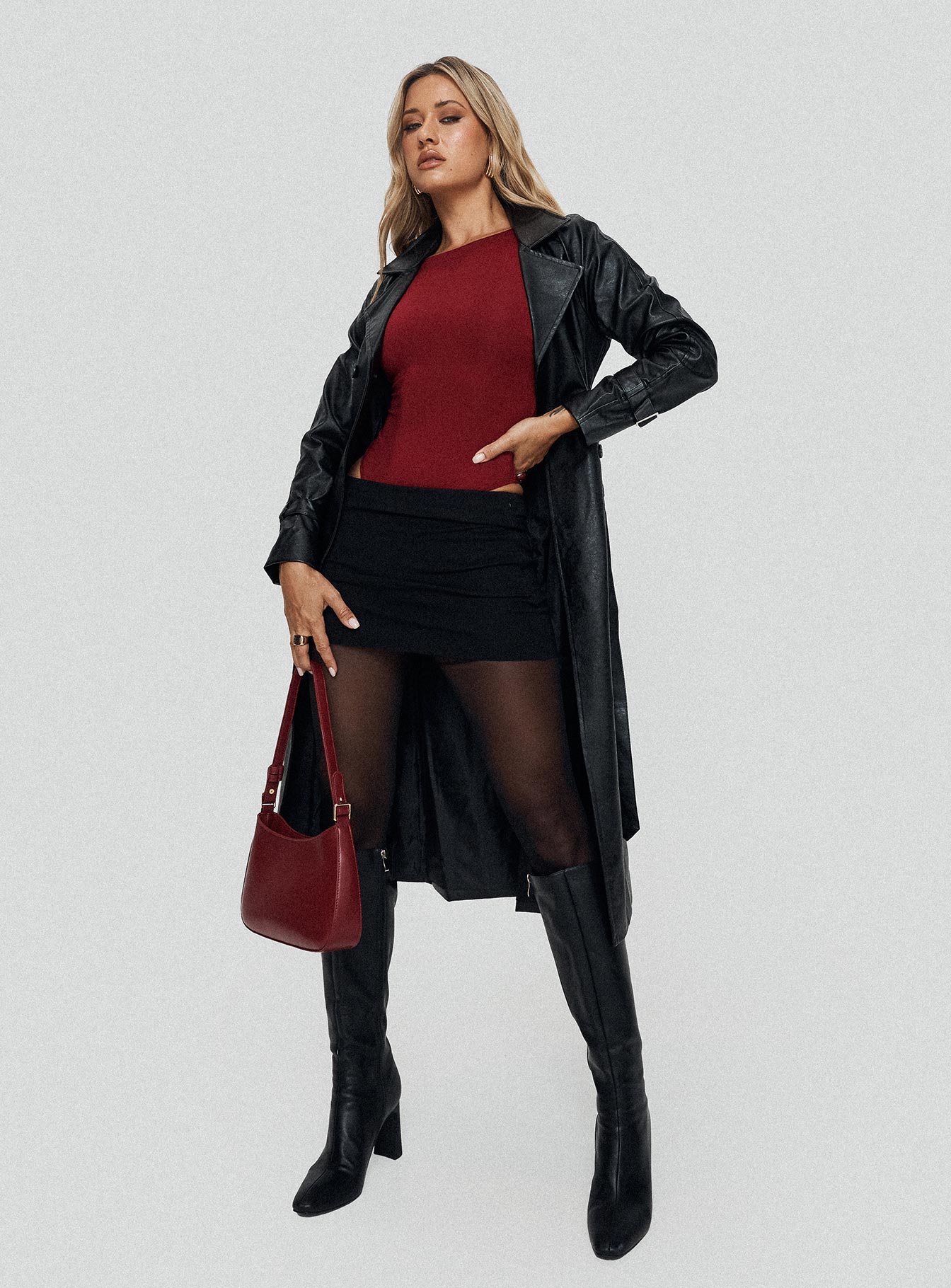 Alternative view of Beresford Bodysuit Wine