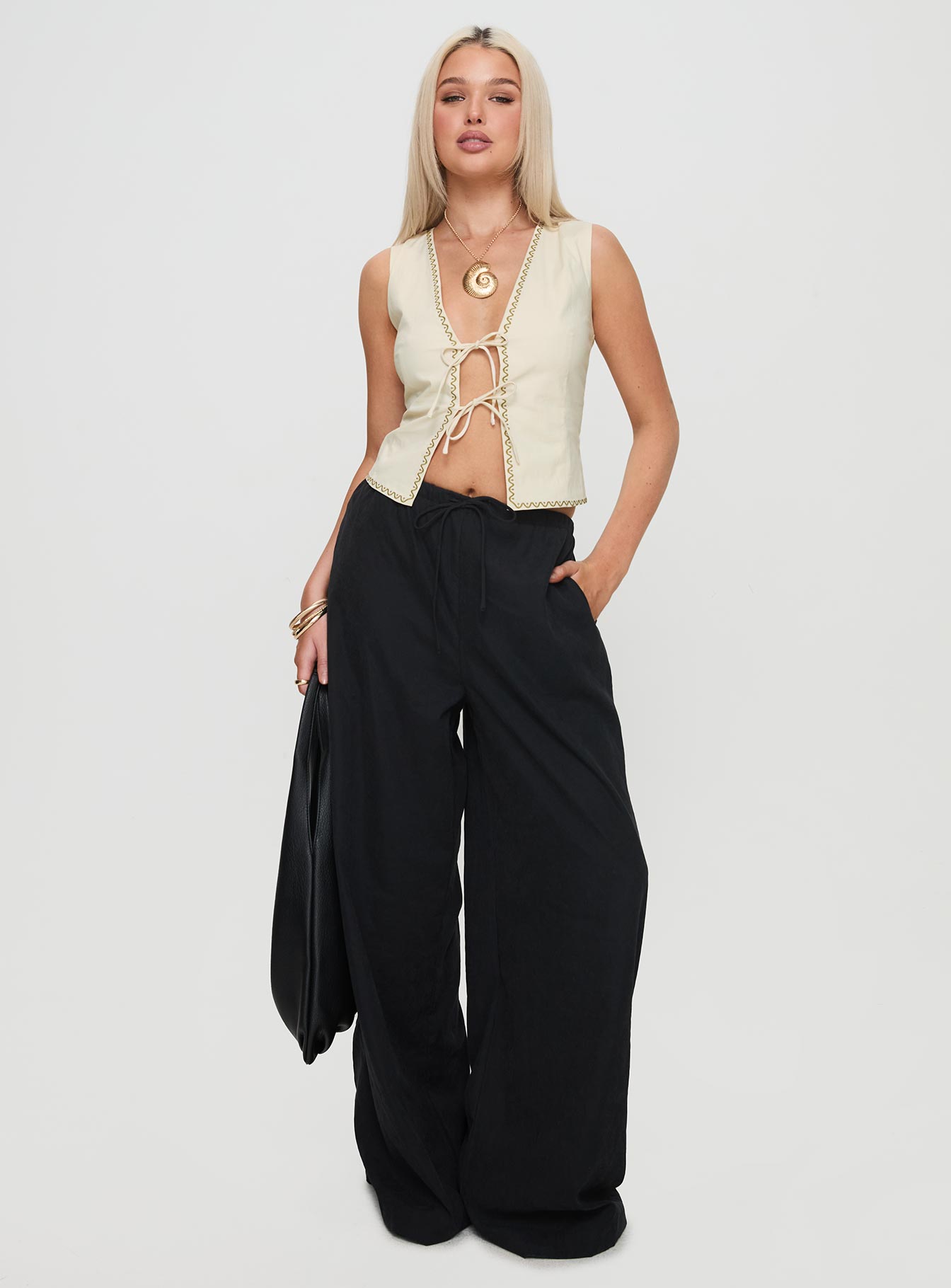 Alternative view of Barbieri Pants Black