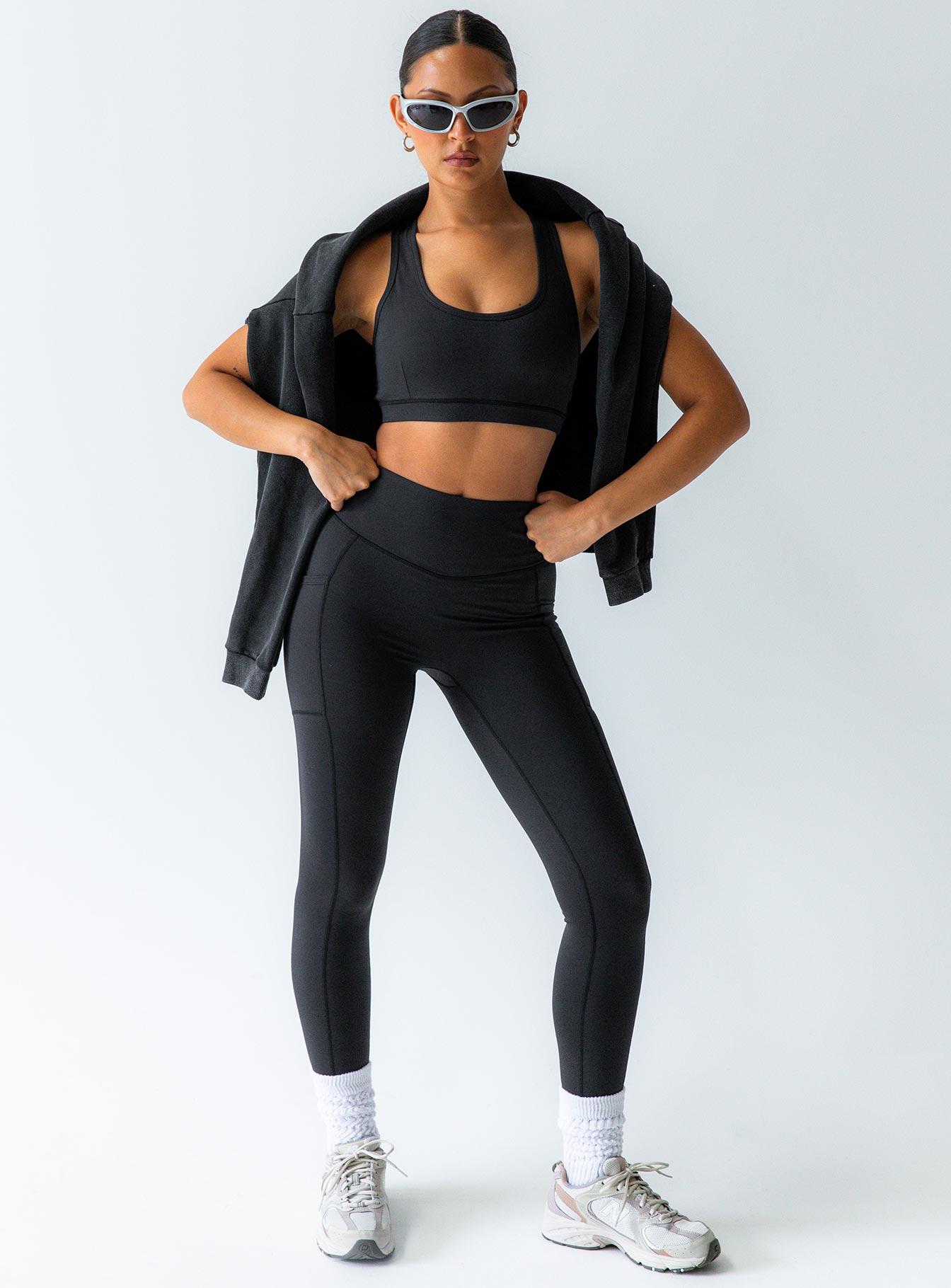 Alternative view of Achieve Activewear Leggings Black