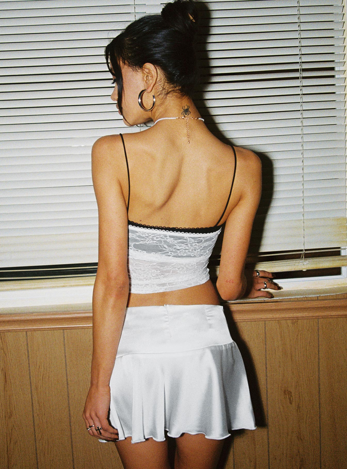 Gibbs Mini Skirt White - Image 15