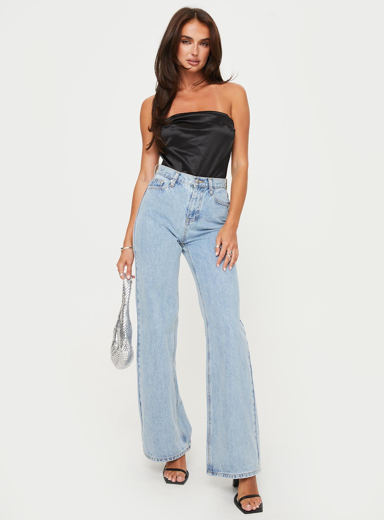 Alternative view of Colben Strapless Bodysuit Black