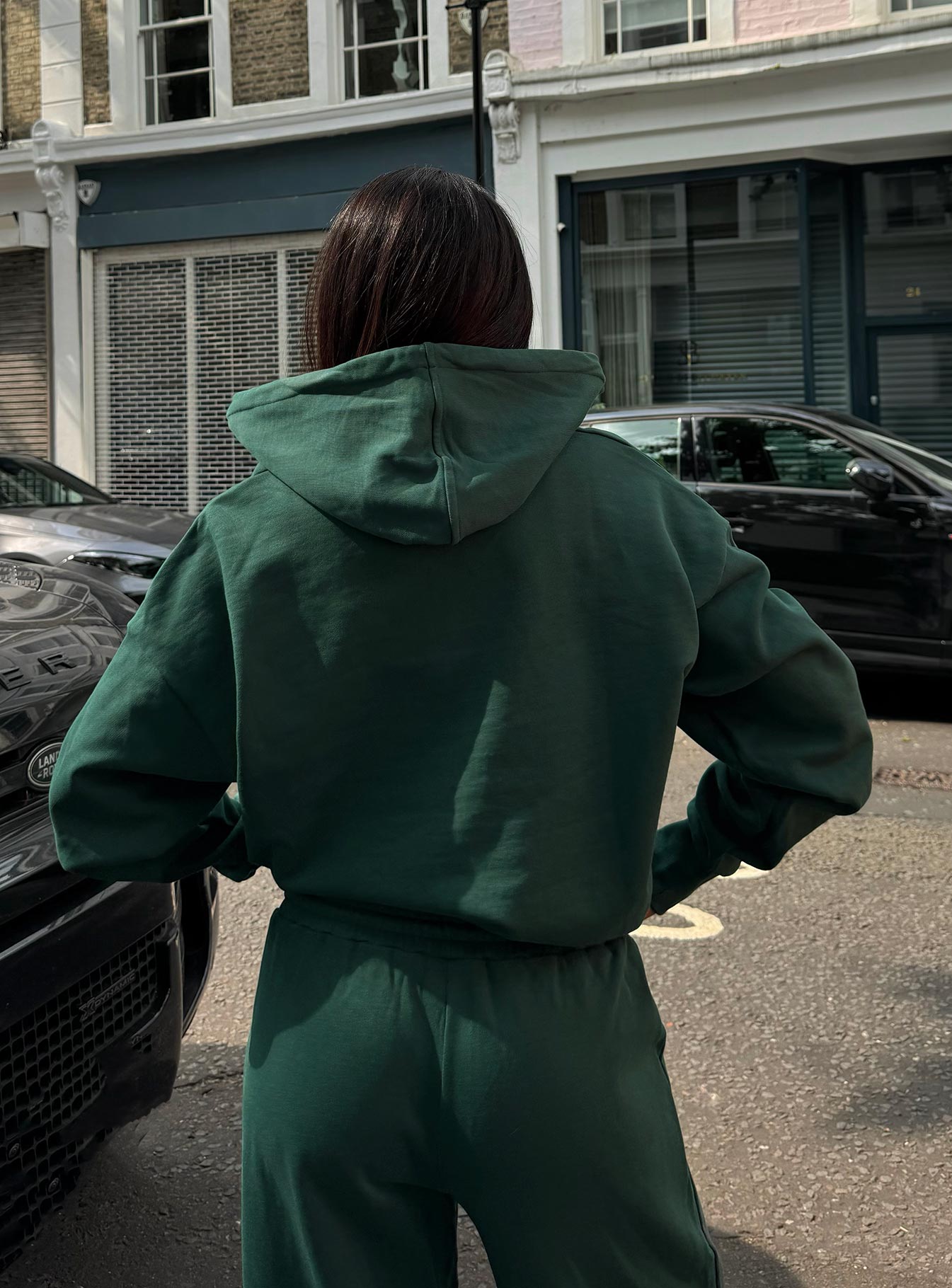 Alternative view of All Day Oversized Hoodie Green