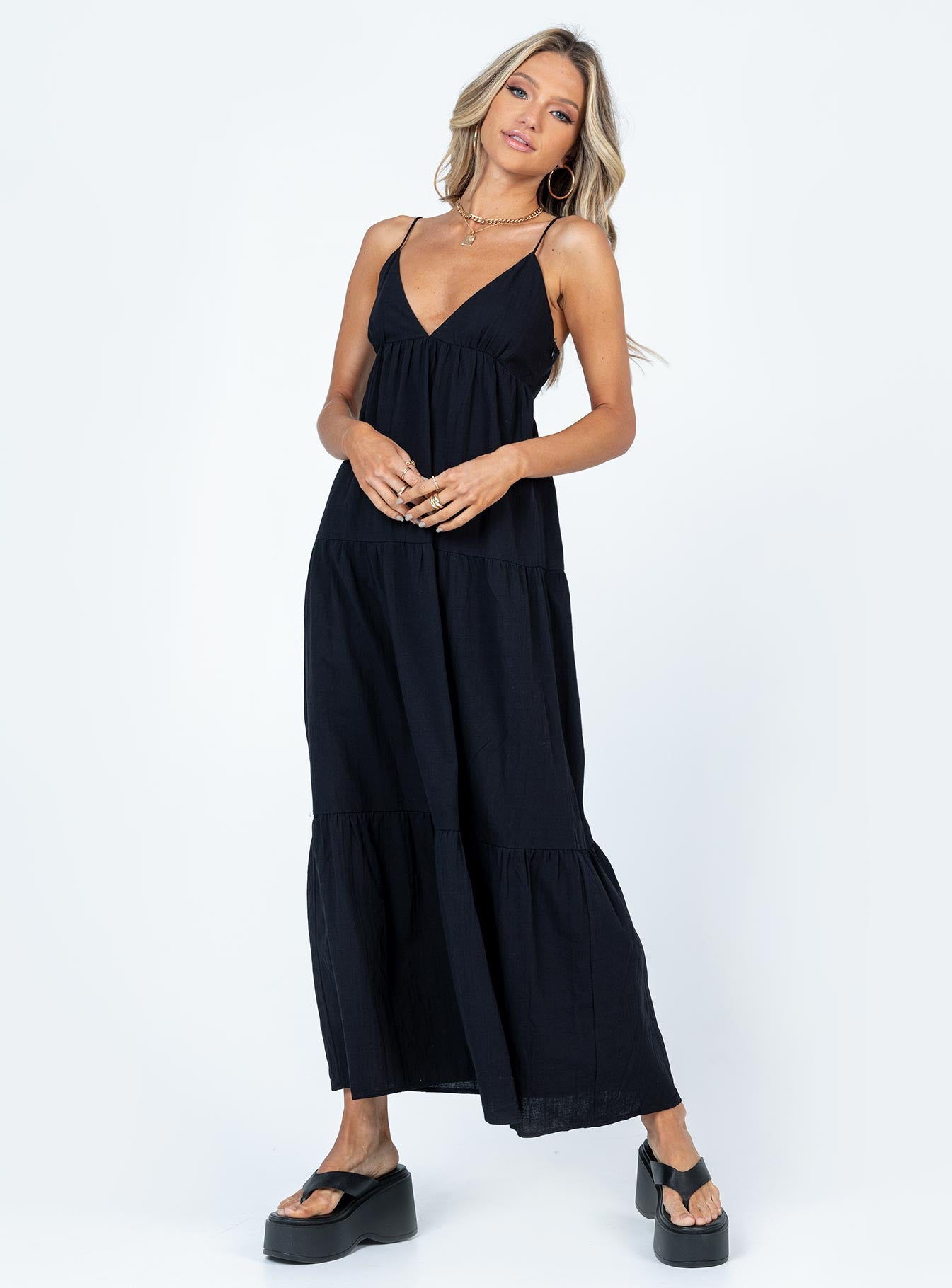 Alternative view of Chelsea Maxi Dress Black