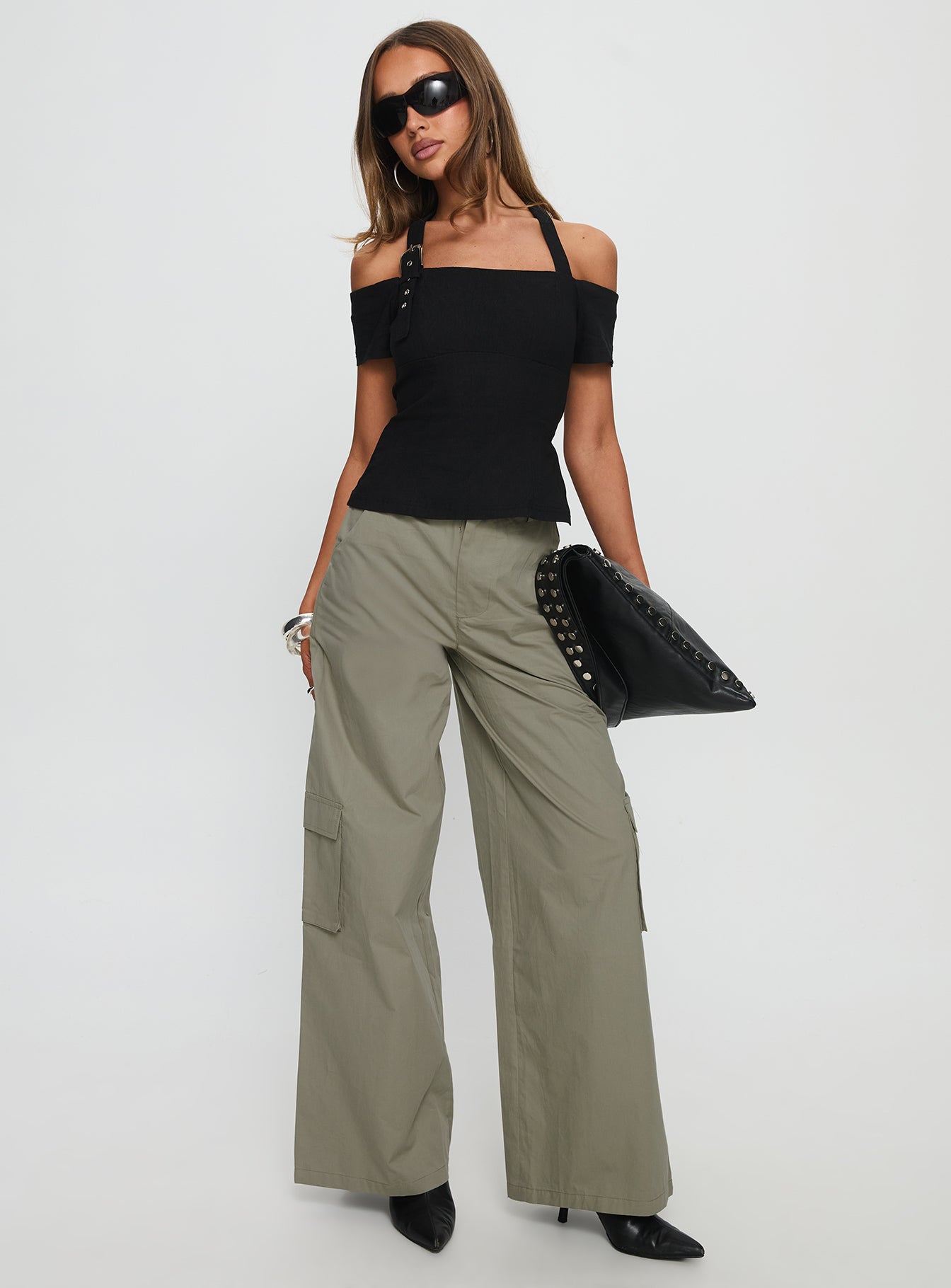 Alternative view of Companions Cargo Slack Pant Khaki
