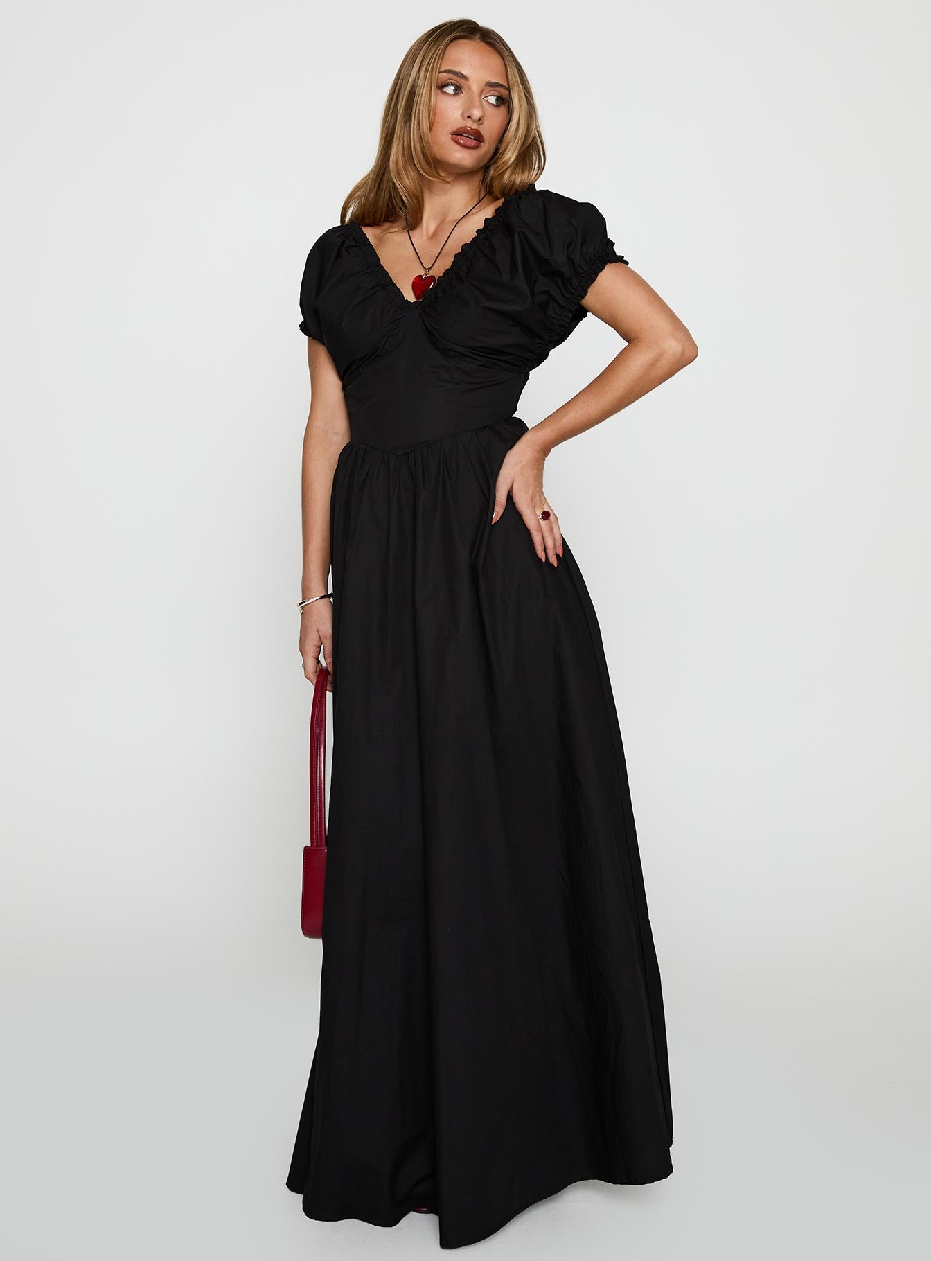 Alternative view of Breeanna Maxi Dress Black