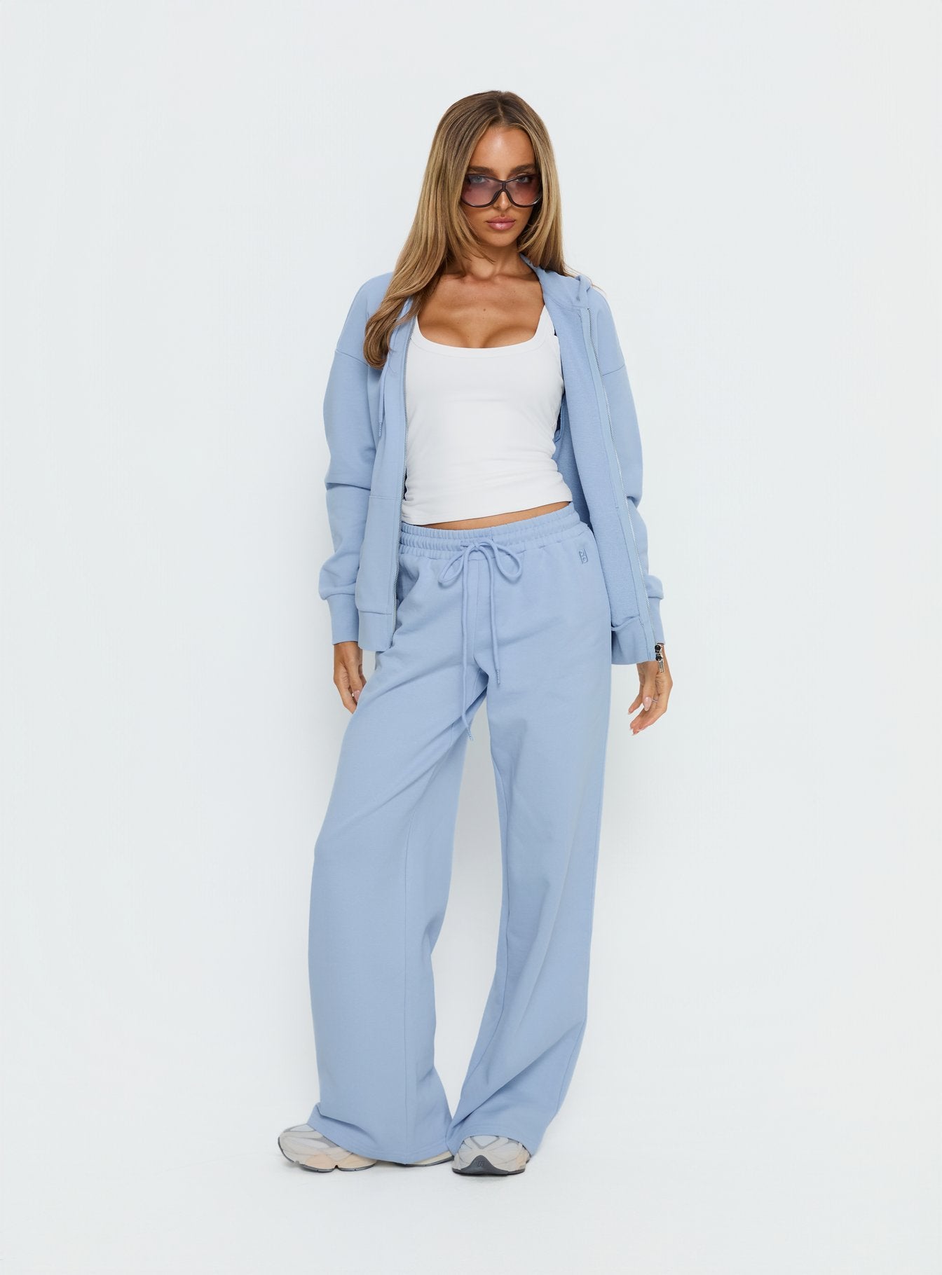 All Day Oversized Hoodie Icy Blue - Image 3