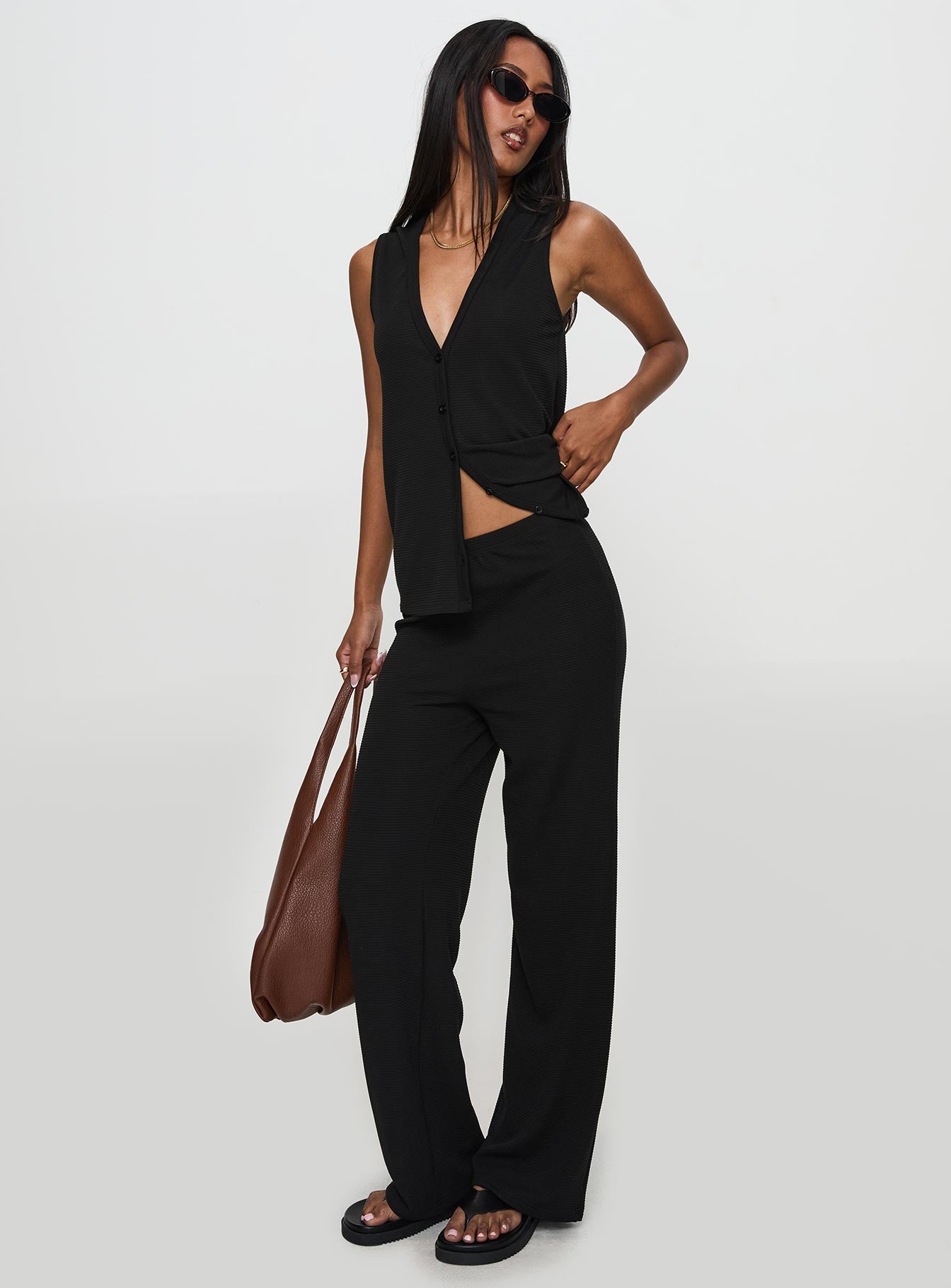 Alternative view of Annalie Set Black